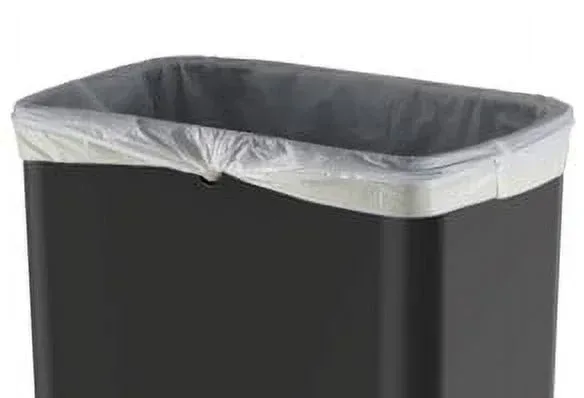 Mainstays Kitchen Automatic Trash Can, 13.2 Gallon Plastic Motion Sensor Garbage Bin, Black - Image 8