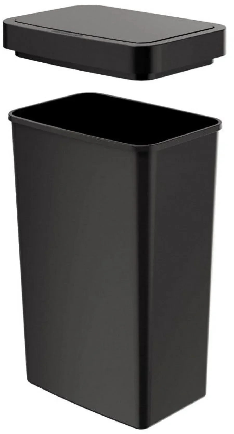 Mainstays Kitchen Automatic Trash Can, 13.2 Gallon Plastic Motion Sensor Garbage Bin, Black - Image 9
