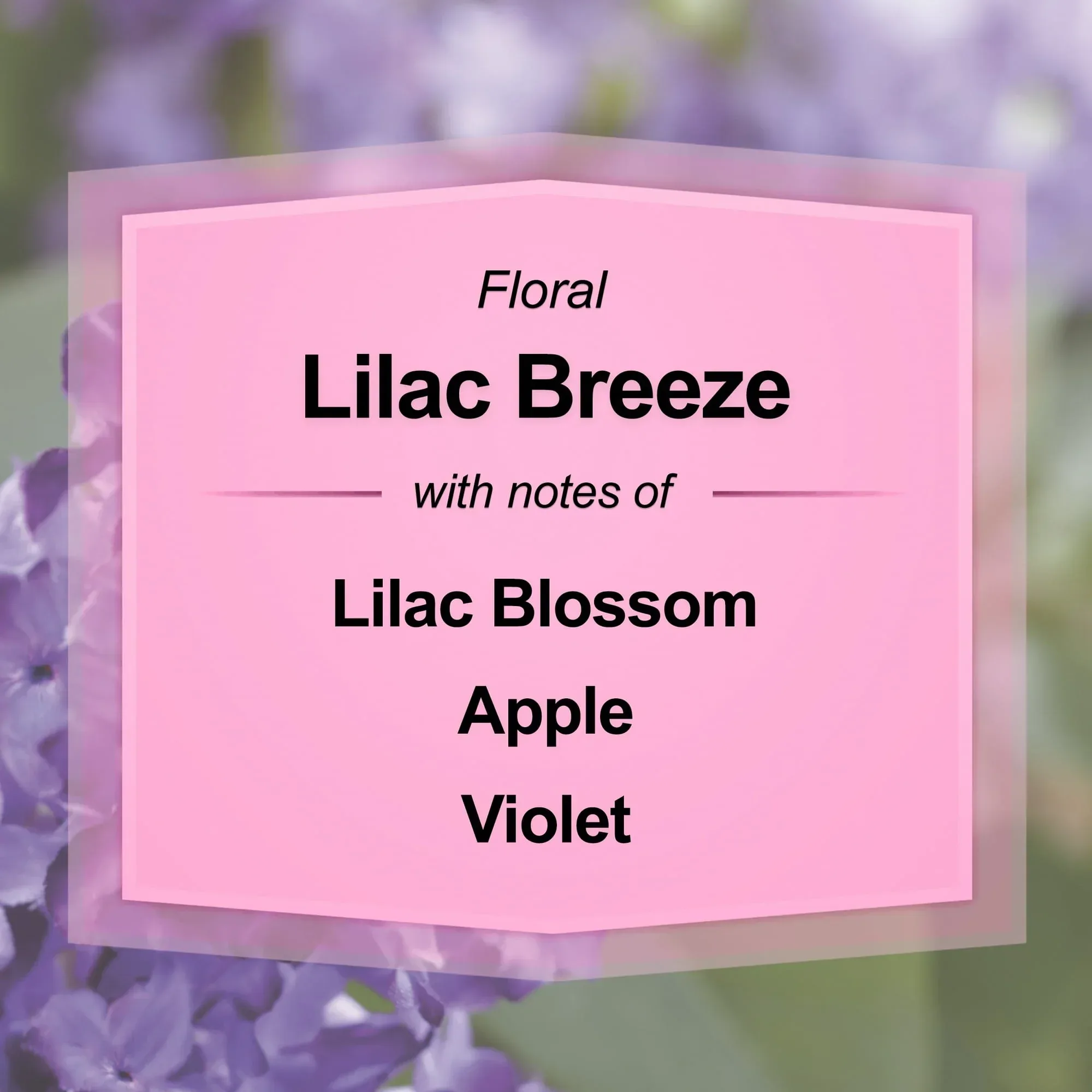 Mainstays Lilac Breeze Scented Single-Wick Large Glass Jar Candle, 20 oz - Image 3