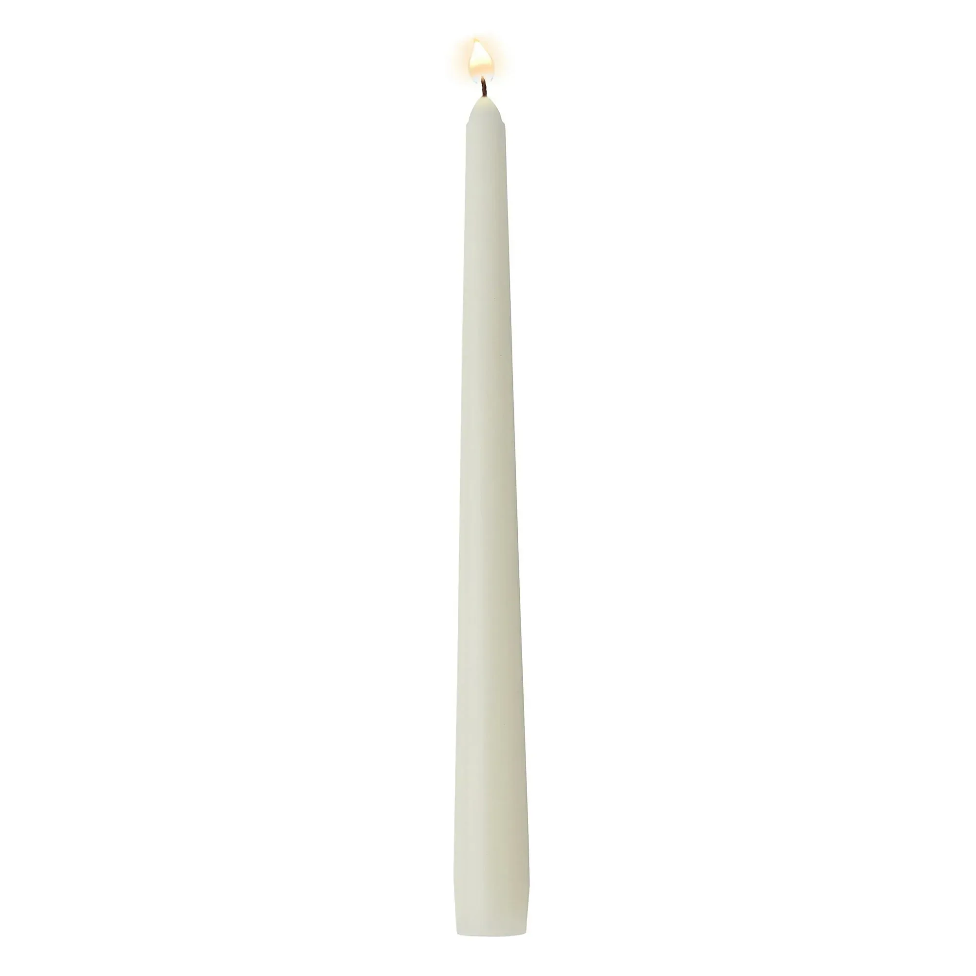 Mainstays Single Wick 10" Taper Candle, Unscented, Ivory, 4 Pack - Image 13