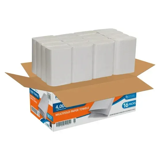 Marathon Paper Towels, Multifold, 1-Ply, 250 Sheets, 16-count - Image 4