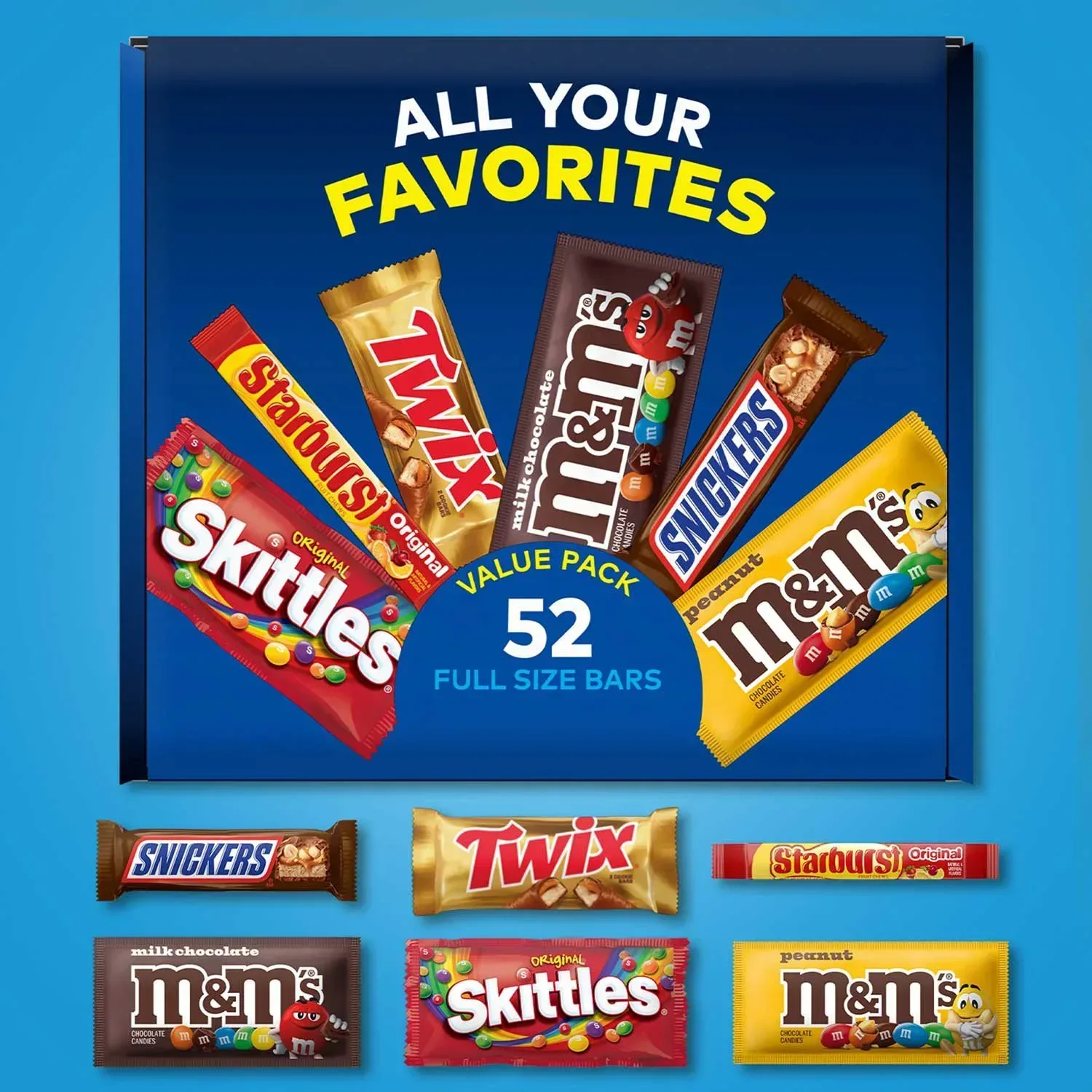 Mars Fundraiser Variety Pack Candy Bars, Full Size, 52 pk. - Image 5