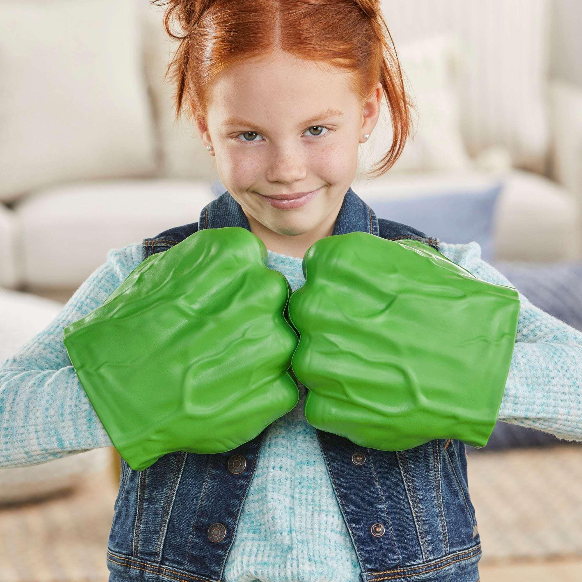 Marvel Avengers Hulk Gamma Smash Fists Role Play Toy for Kids, Stocking Stuffers for Kids 5 and up - Image 7