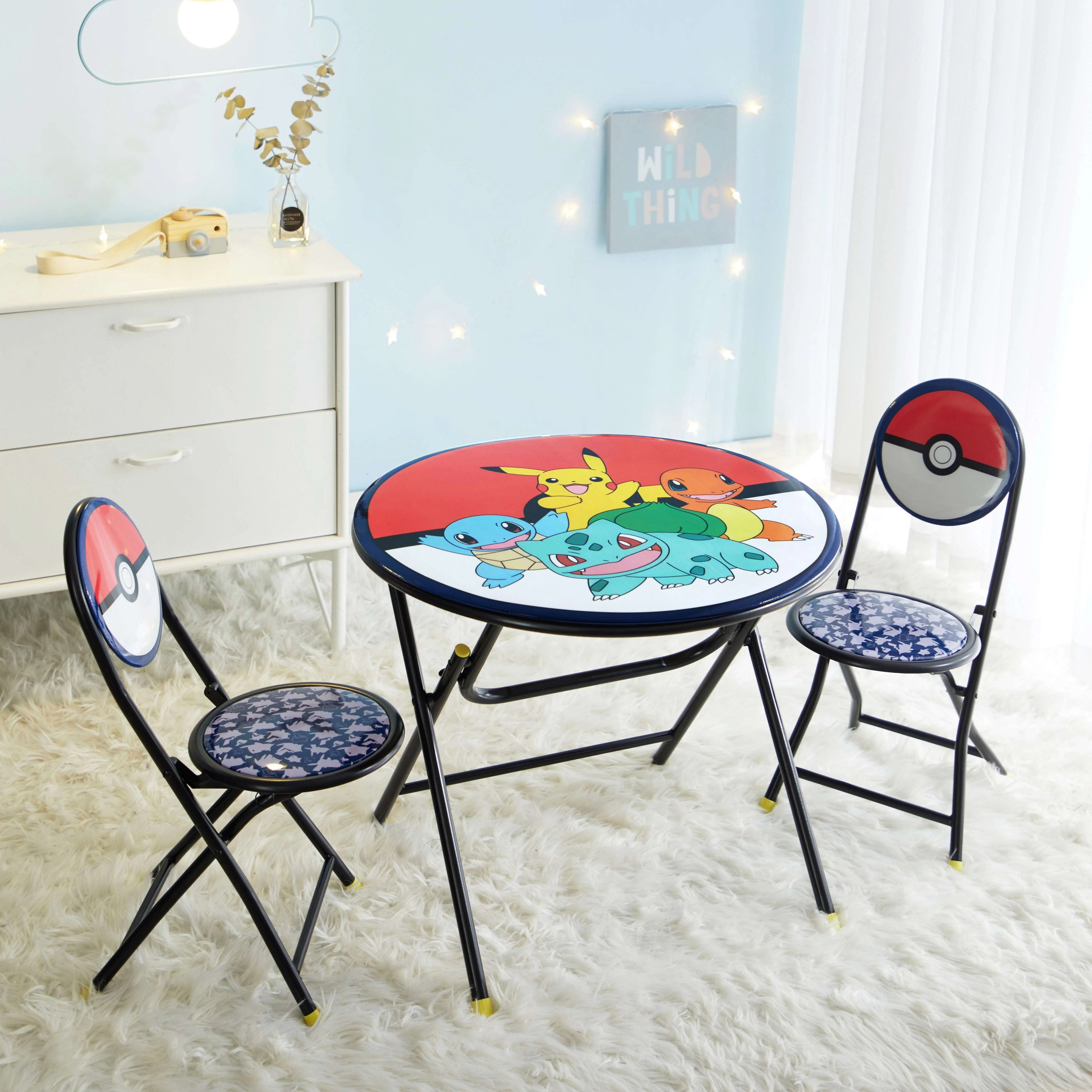 Marvel Avengers Printed 3 Piece Round Table and Chair Set - Image 11