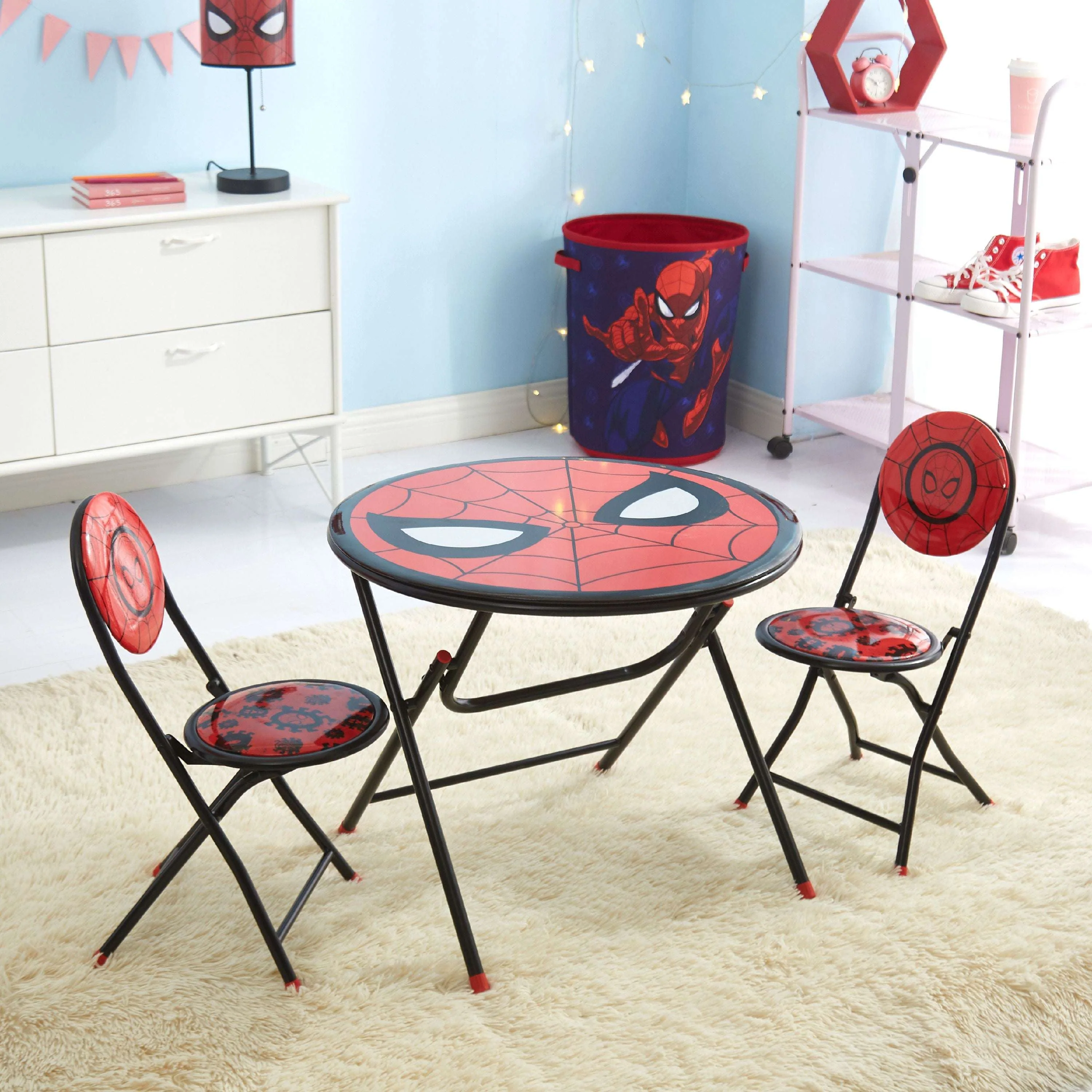 Marvel Avengers Printed 3 Piece Round Table and Chair Set - Image 12