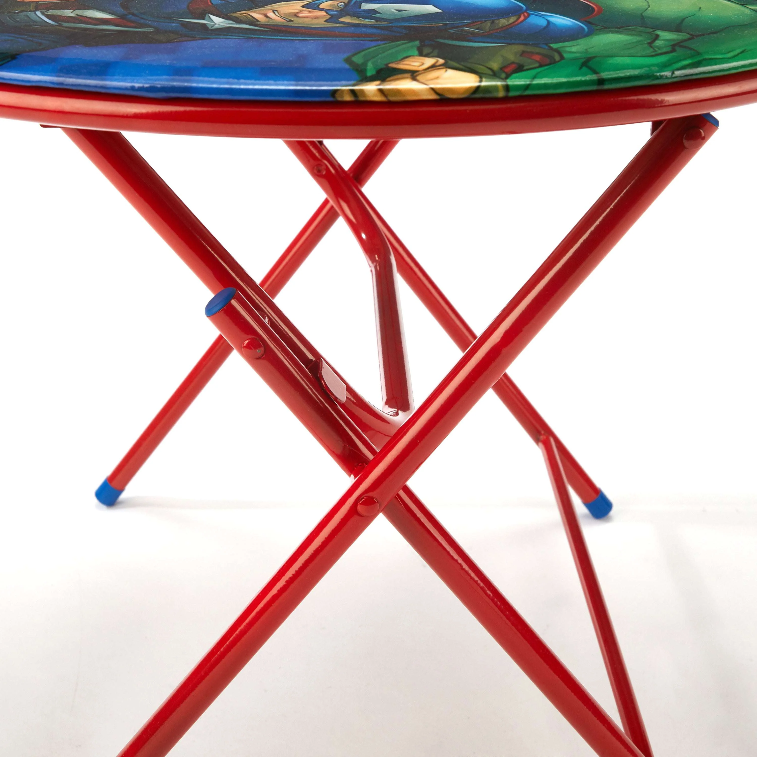 Marvel Avengers Printed 3 Piece Round Table and Chair Set - Image 5