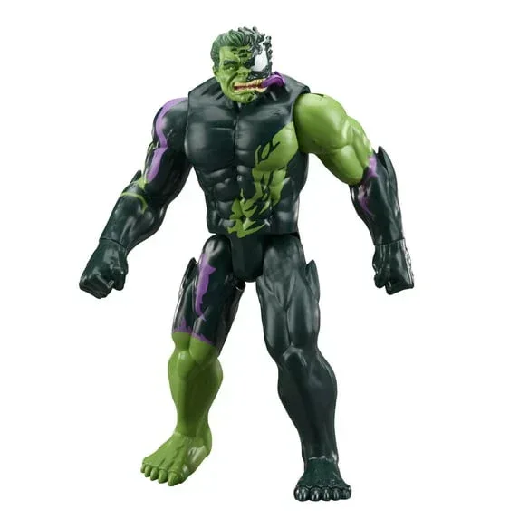 Marvel Avengers VenomVersus Titan Hero Series Venomized Captain America & Venomized Hulk Action Figures - Image 5