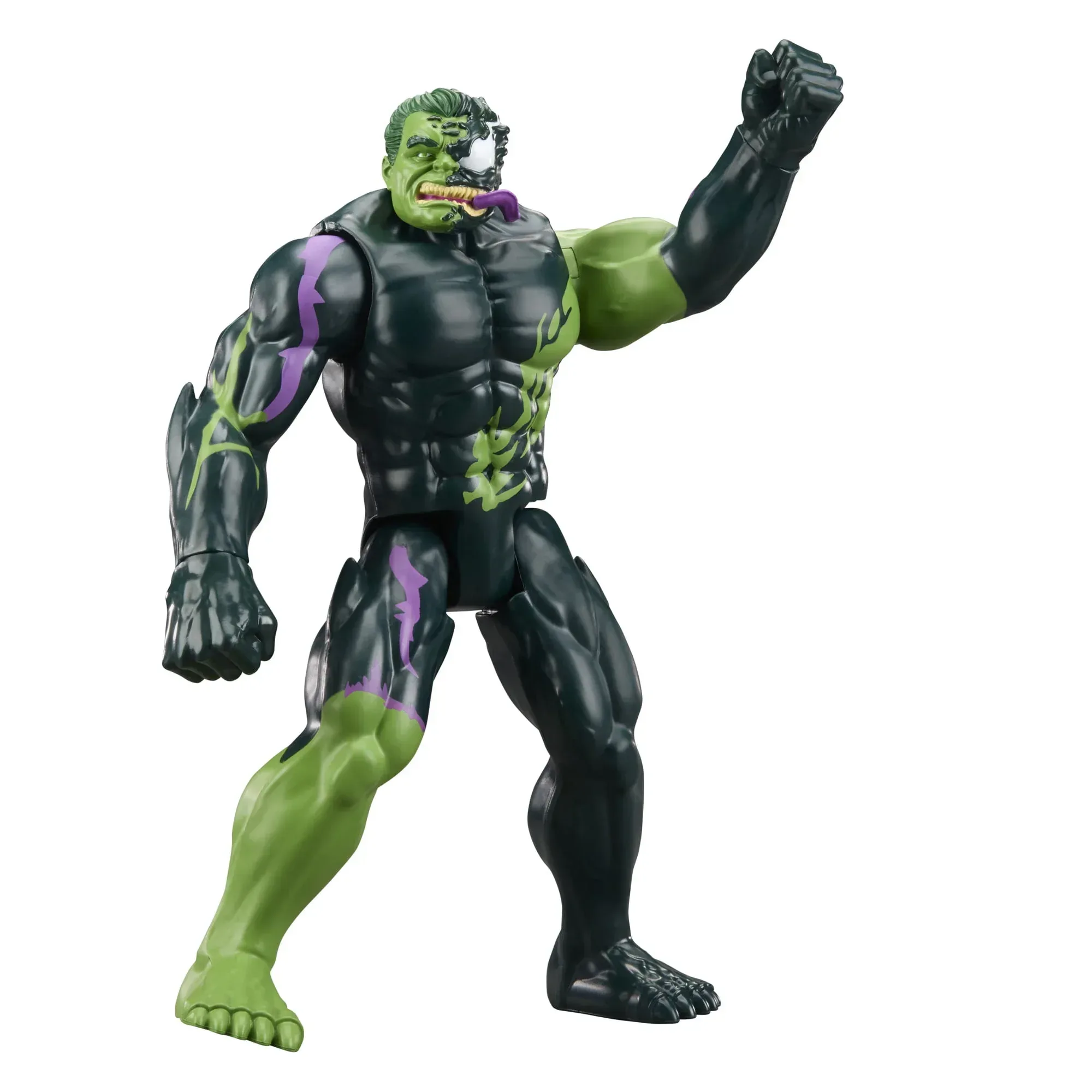 Marvel Avengers VenomVersus Titan Hero Series Venomized Captain America & Venomized Hulk Action Figures - Image 6