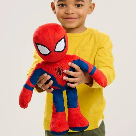 Marvel Spider-Man Large 18-inch Plush Stuffed Animal, Kids Toys for Ages 2 and up - Image 3