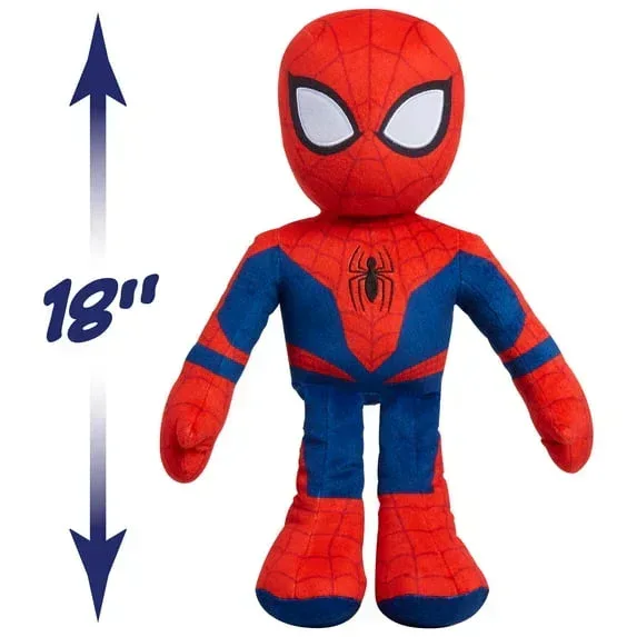 Marvel Spider-Man Large 18-inch Plush Stuffed Animal, Kids Toys for Ages 2 and up - Image 5