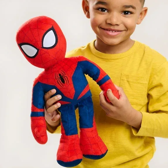 Marvel Spider-Man Large 18-inch Plush Stuffed Animal, Kids Toys for Ages 2 and up - Image 6