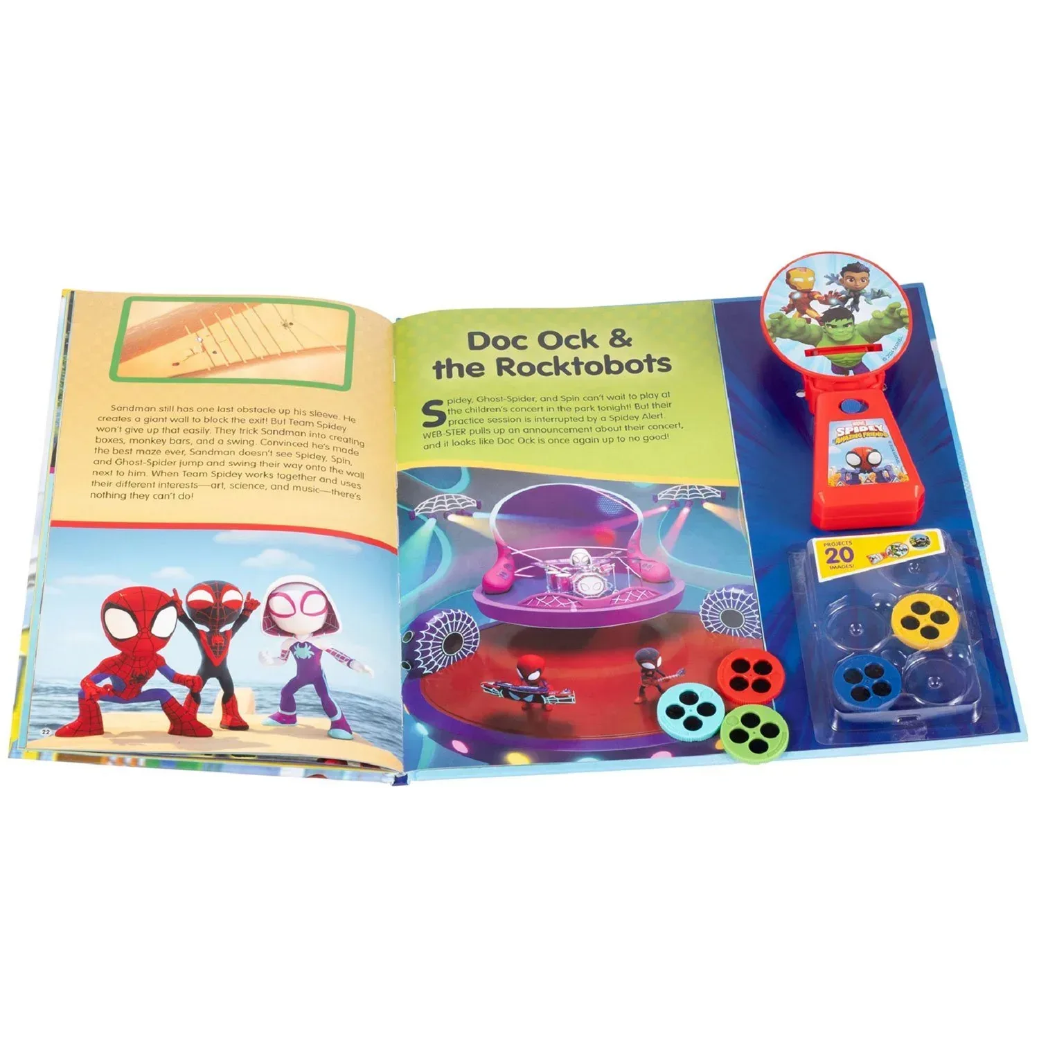 Marvel Spidey and His Amazing Friends Movie Theater Storybook, Hardcover - Image 4