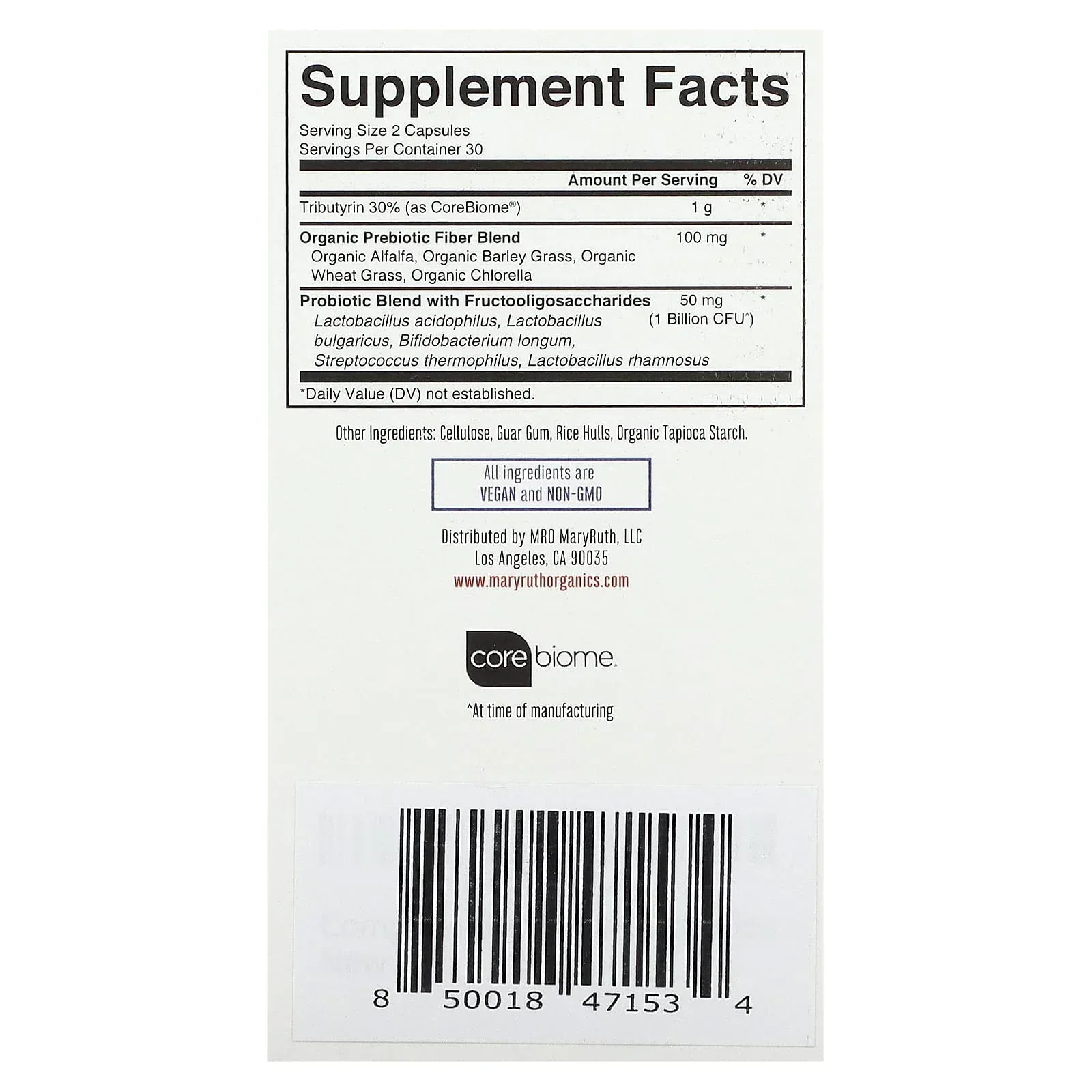 MaryRuth's, Complete Gut Health, 3-in-1, 60 Capsules - Image 4