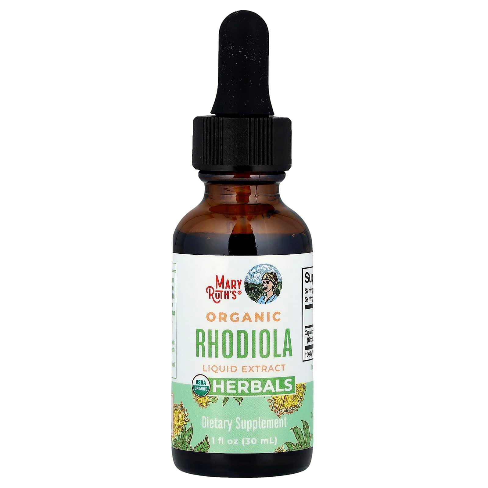 MaryRuth's, Organic Rhodiola Liquid Extract, 1 fl oz (30 ml) - Image 3