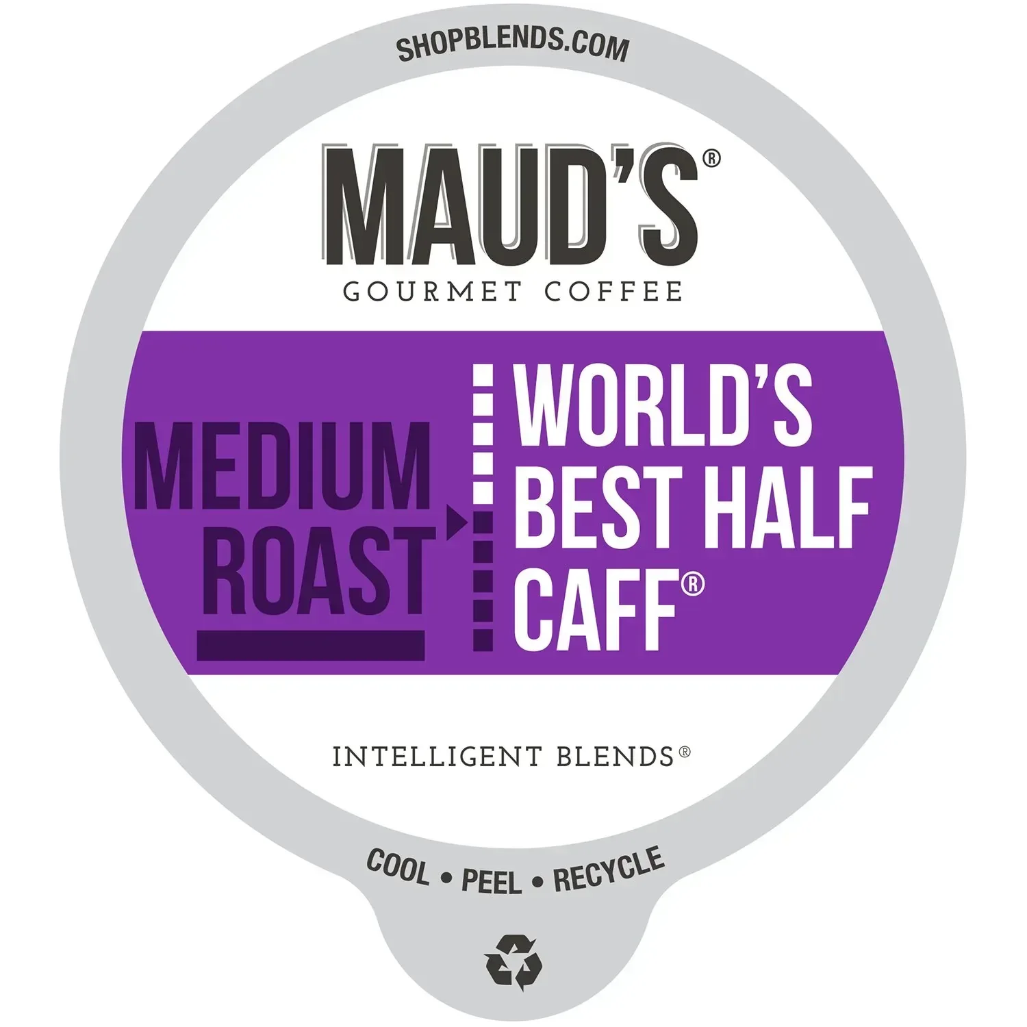 Maud's Half Caff Medium Roast Coffee Pods, 72 ct. - Image 6