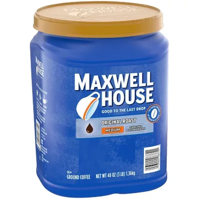 Maxwell House Original Roast Ground Coffee (48 Oz.) - Image 9