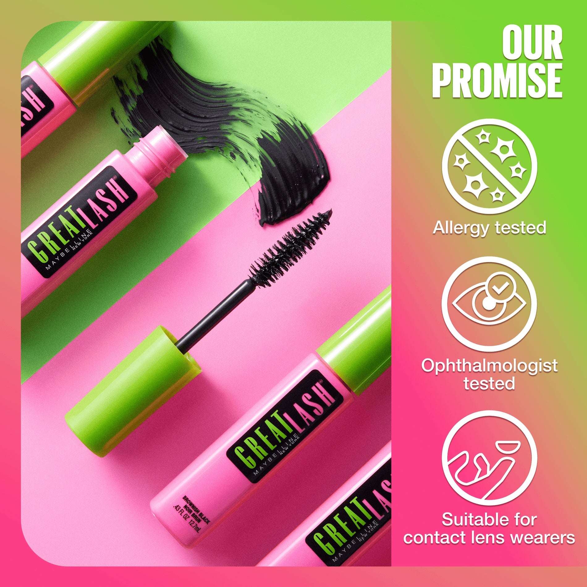Maybelline Great Lash Washable Mascara, 0.43 fl. oz. - Image 8