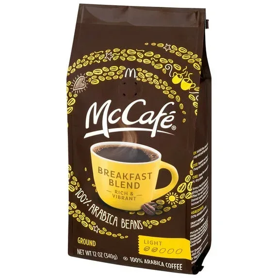 McCafe Breakfast Blend, Medium Roast, Ground Coffee, 12 oz - Image 4
