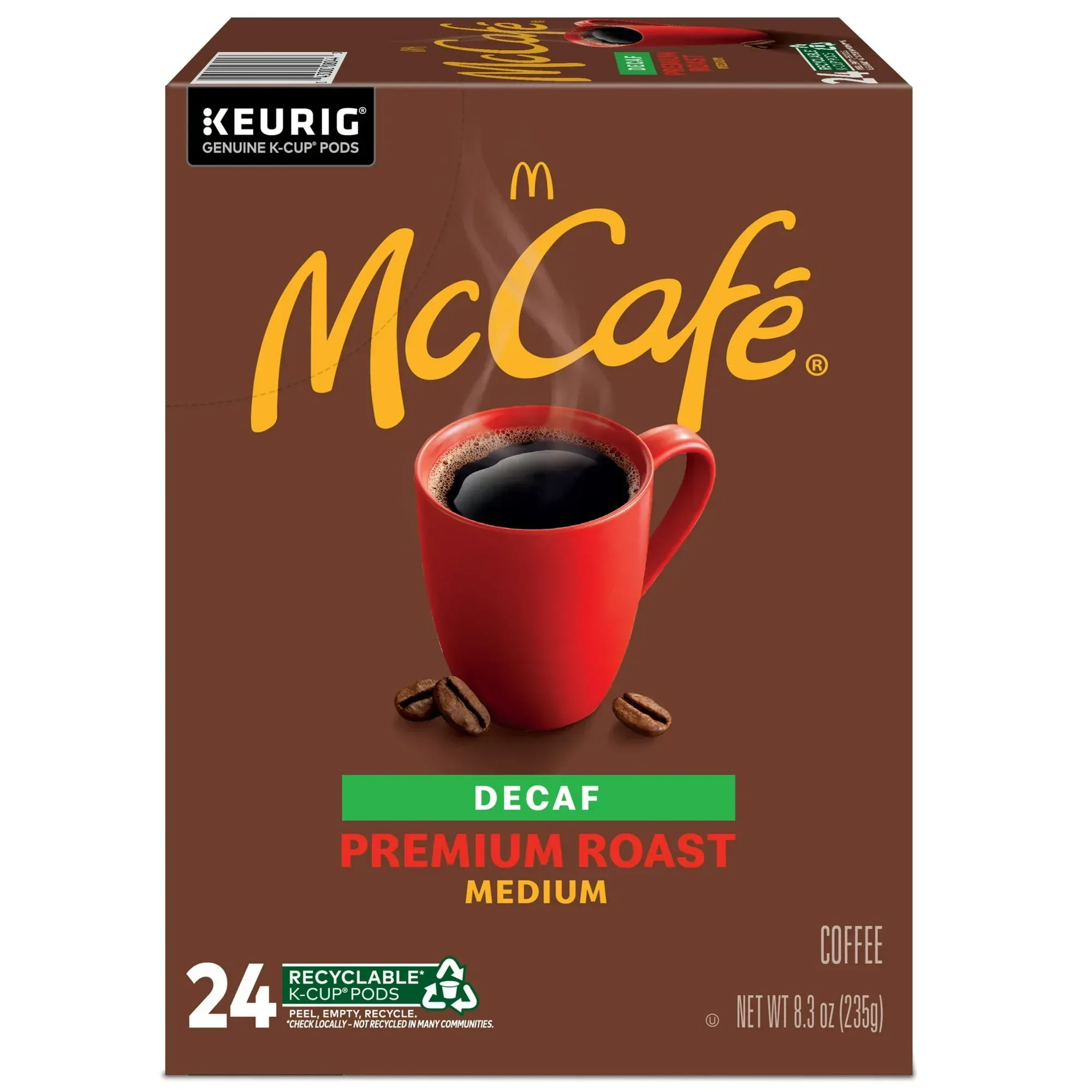 McCafe, Decaf Premium Medium Roast K-Cup Coffee Pods, 24 Count - Image 2