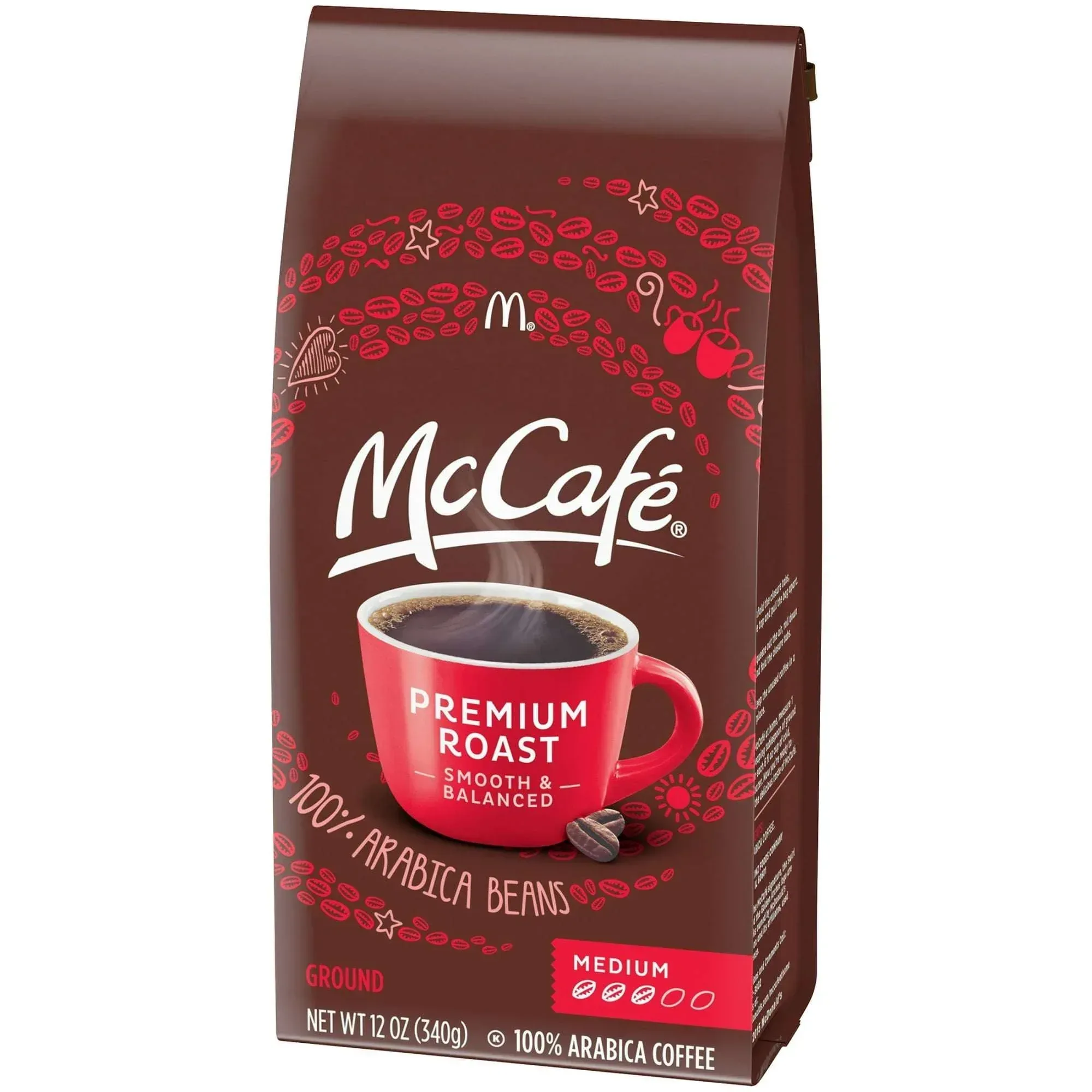 McCafe Premium Roast, Medium Roast, Ground Coffee, 12 oz - Image 3