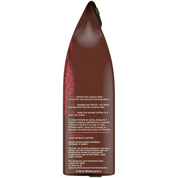 McCafe Premium Roast, Medium Roast, Ground Coffee, 12 oz - Image 4