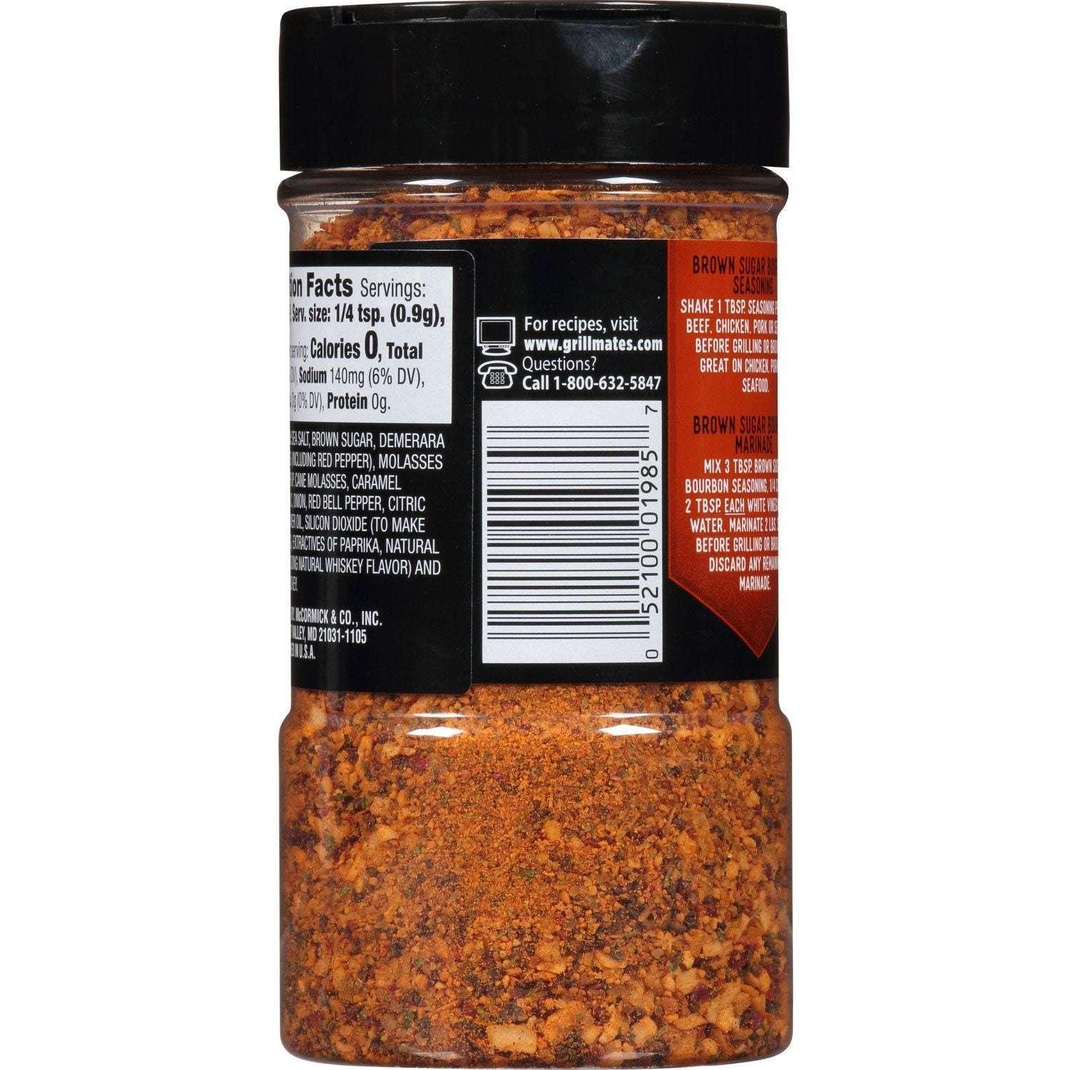McCormick Grill Mates Brown Sugar Bourbon Seasoning 9.5 oz. - Image 5