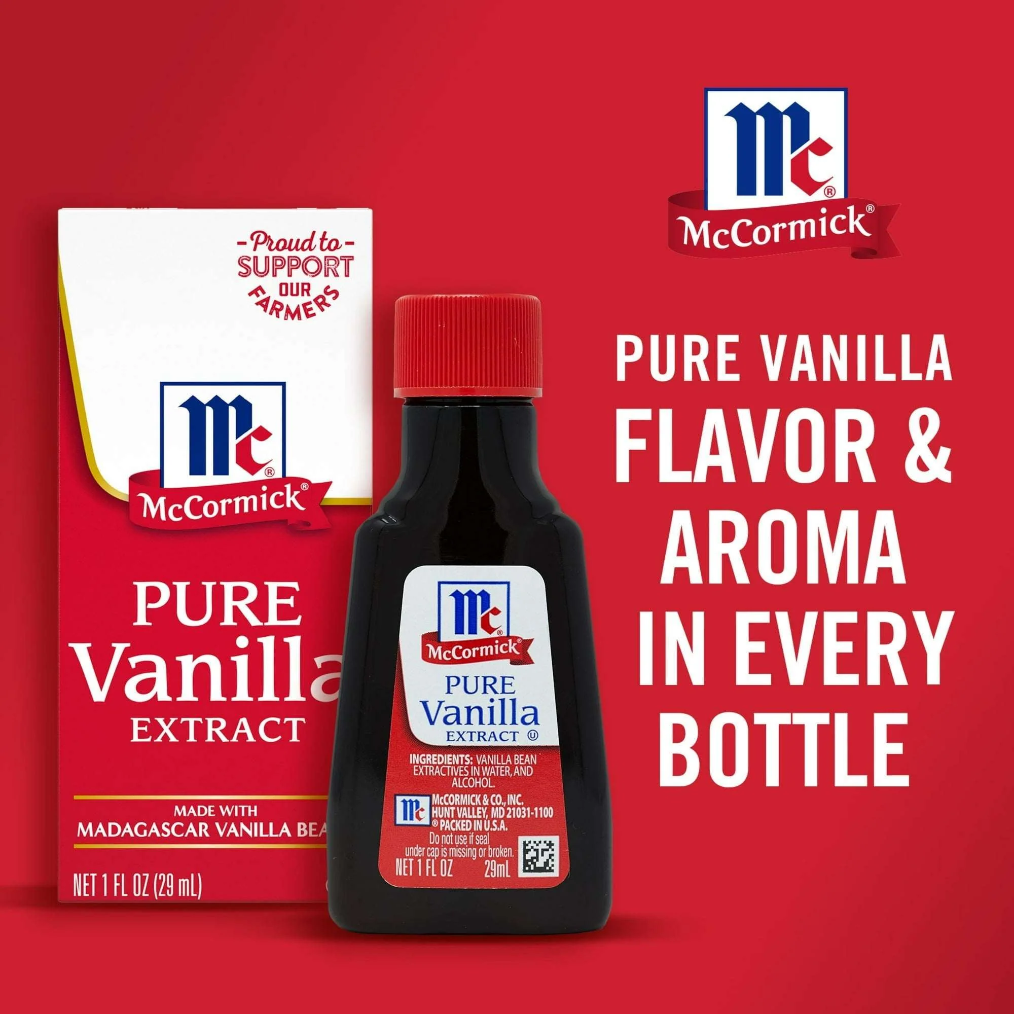 McCormick Pure Vanilla Extract, 1.0 fl oz Box - Image 16