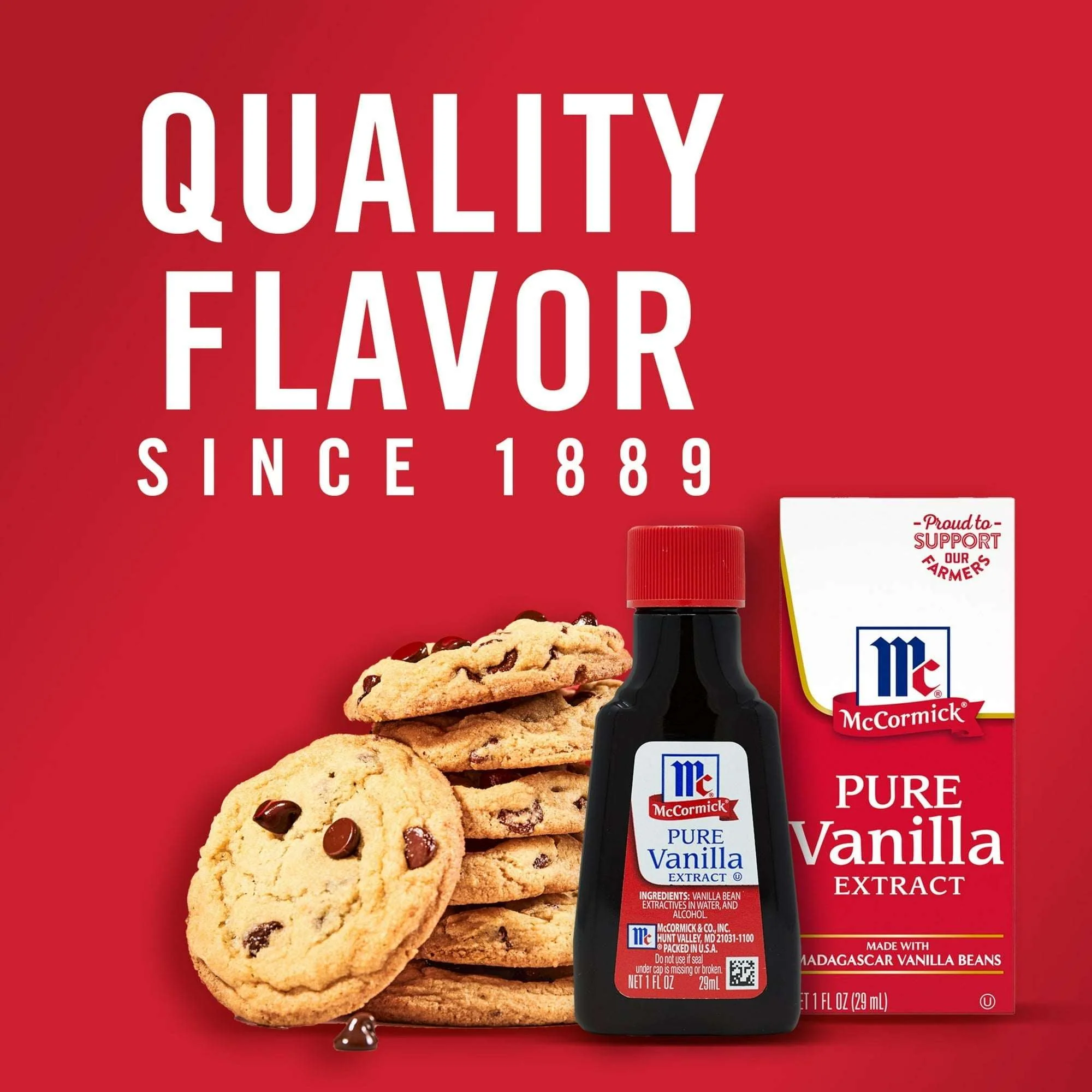 McCormick Pure Vanilla Extract, 1.0 fl oz Box - Image 8
