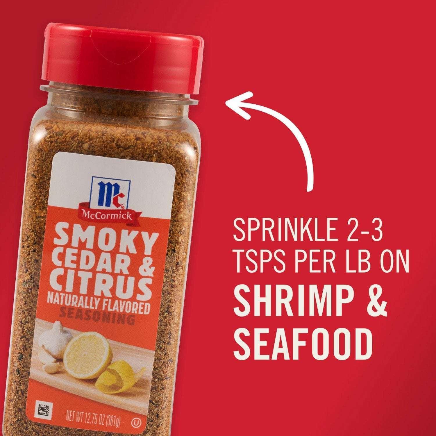 McCormick Smoky Cedar and Citrus Seasoning, 12.75 oz. - Image 6