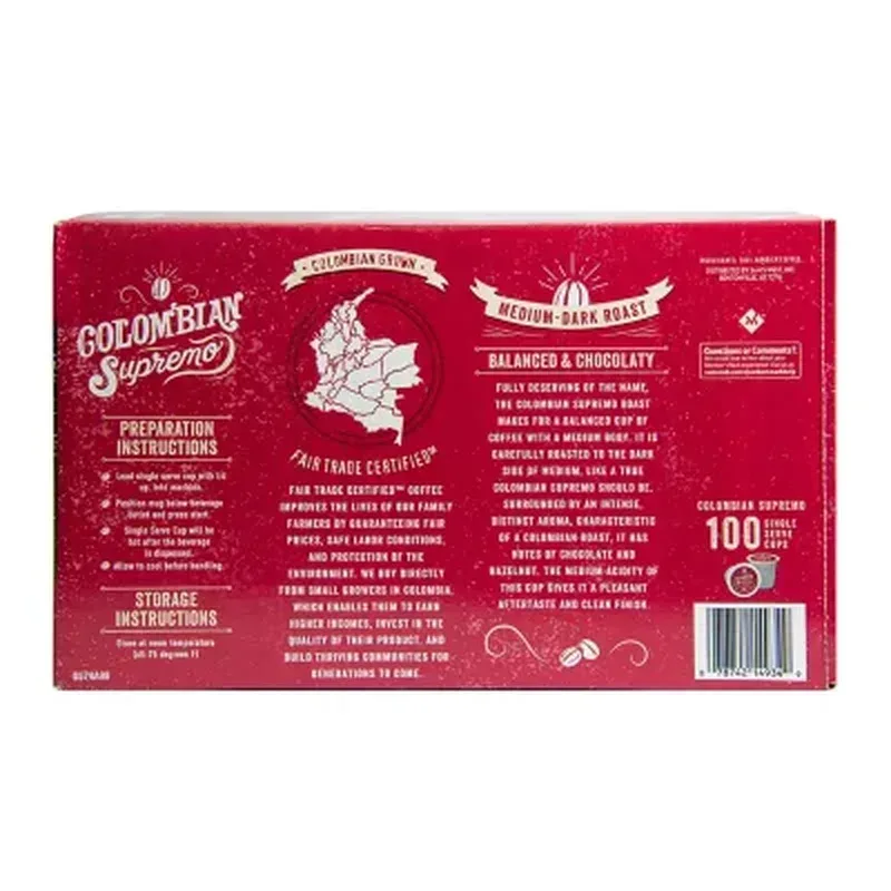 Member's Mark Medium-Dark Roast Coffee Pods 100 Count - Image 3