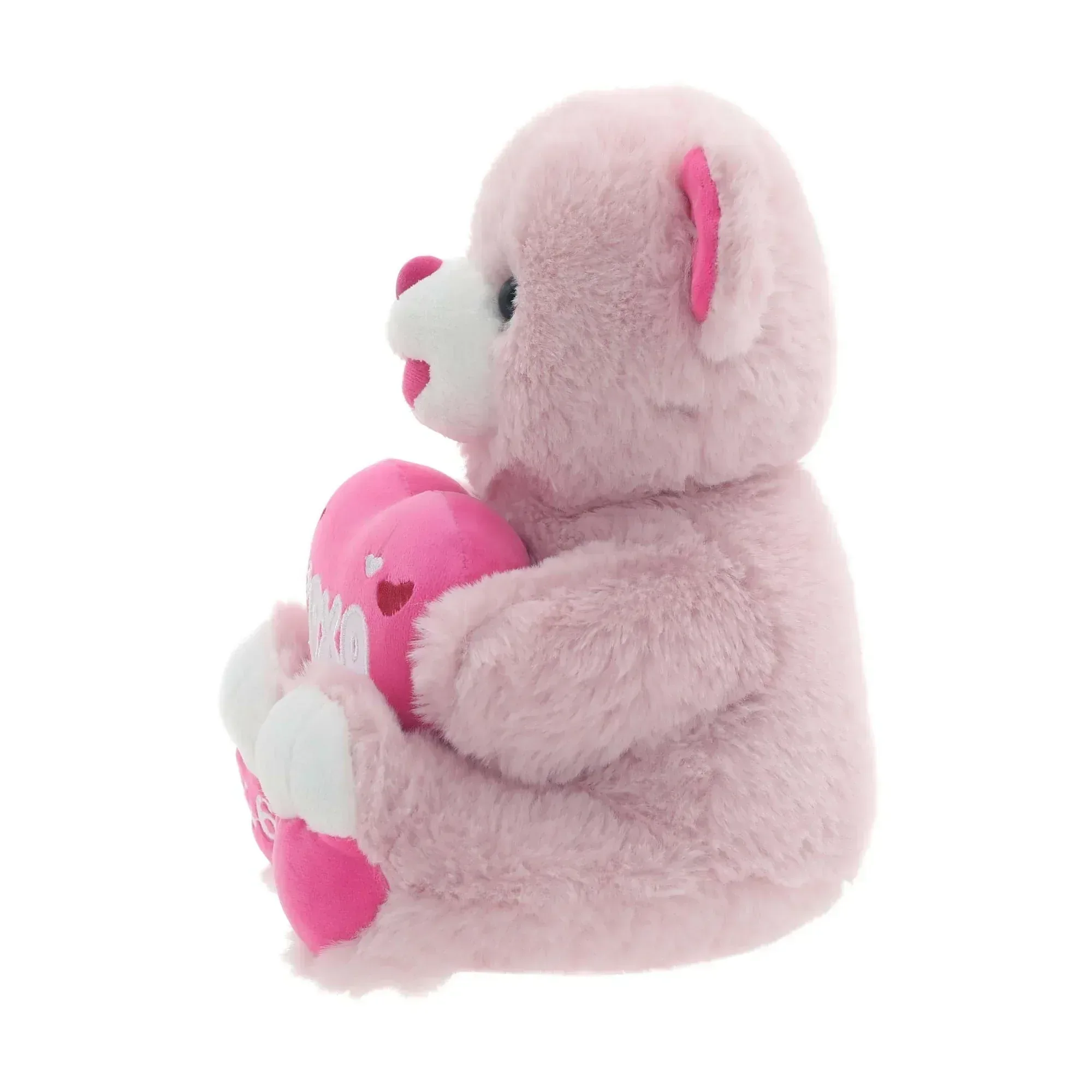 Medium Sweetheart XOXO Teddy Bear Plush, Pink, 10", Valentine's Day by Way To Celebrate - Image 8