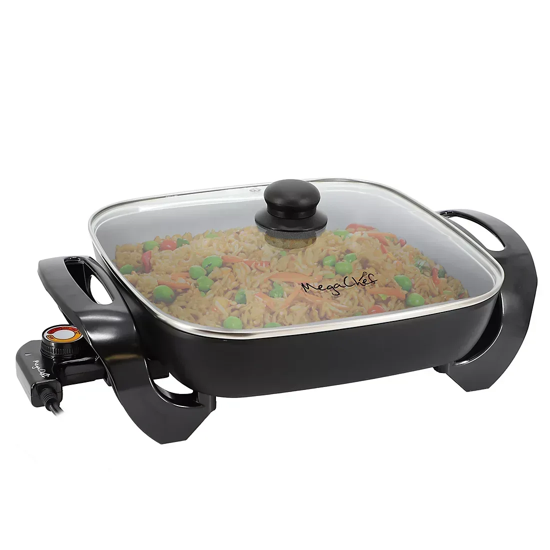 MegaChef 11" Non-Stick Electric Skillet - Image 2