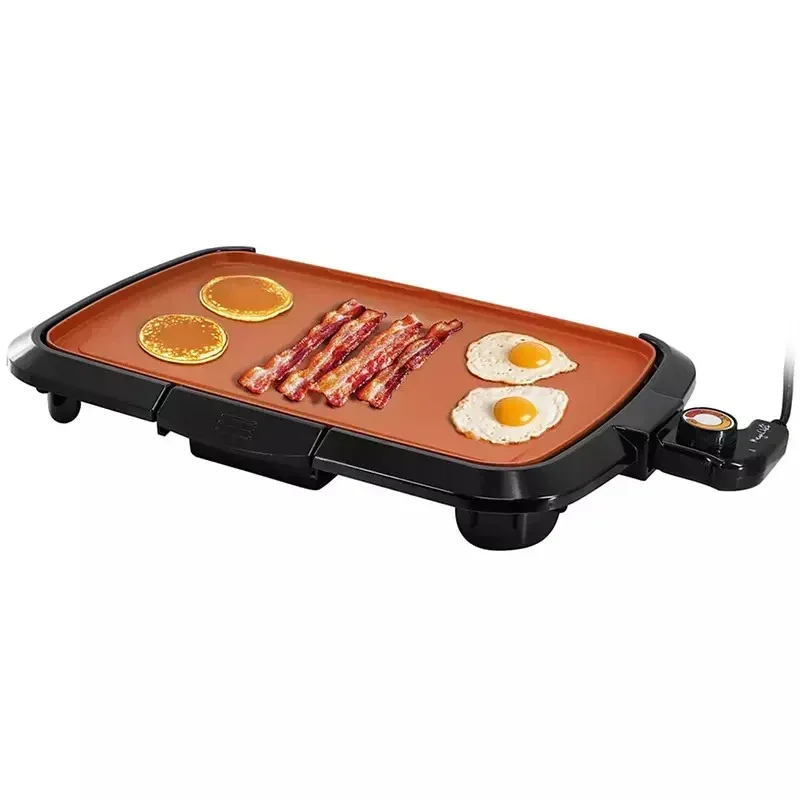 MegaChef 16" Electric Grill with Copper Coating - Image 5