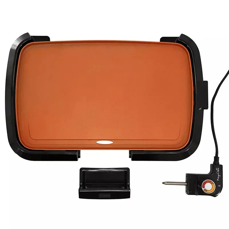 MegaChef 16" Electric Grill with Copper Coating - Image 6