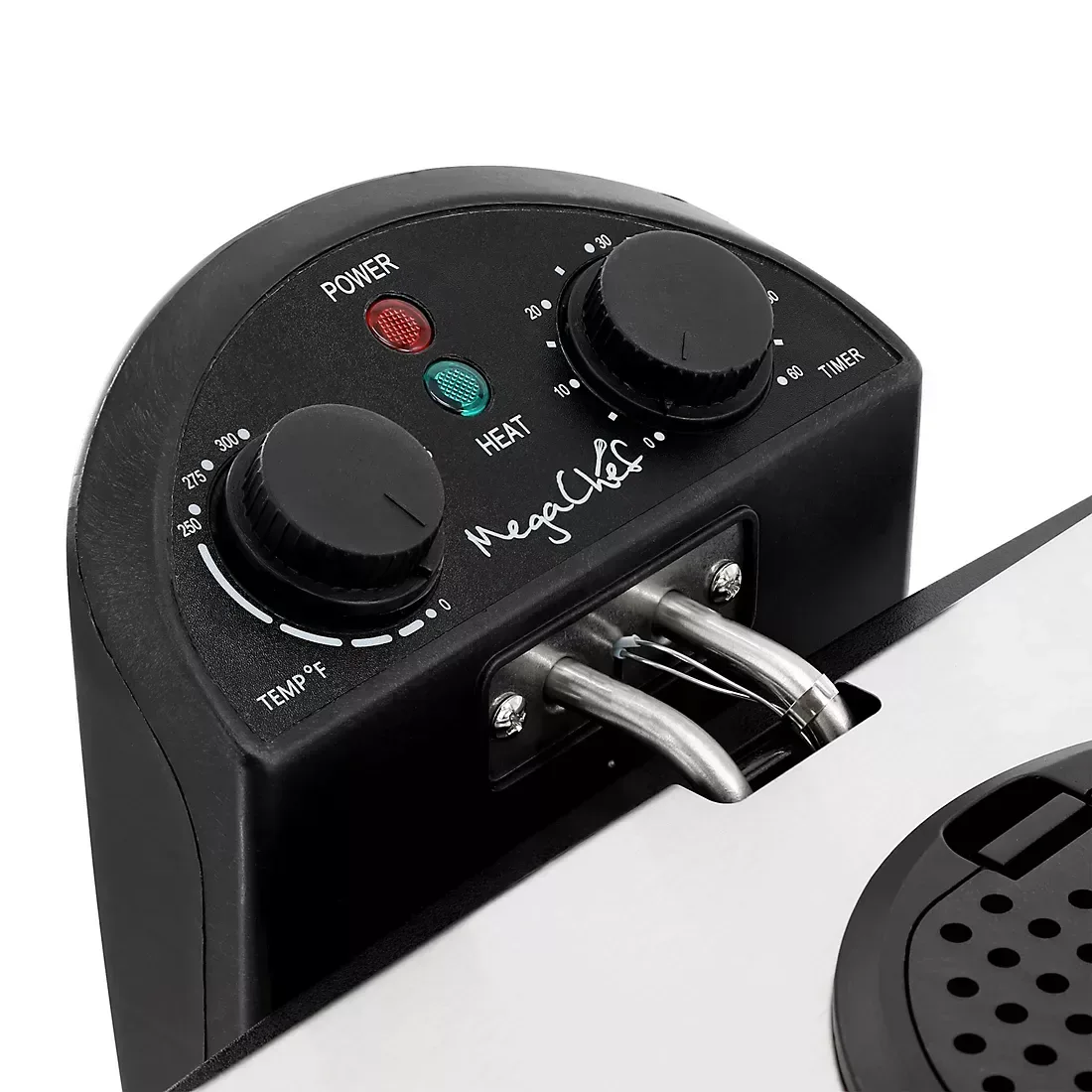 MegaChef 4.23-Qt. Stainless Steel Electric Deep Fryer - Image 3