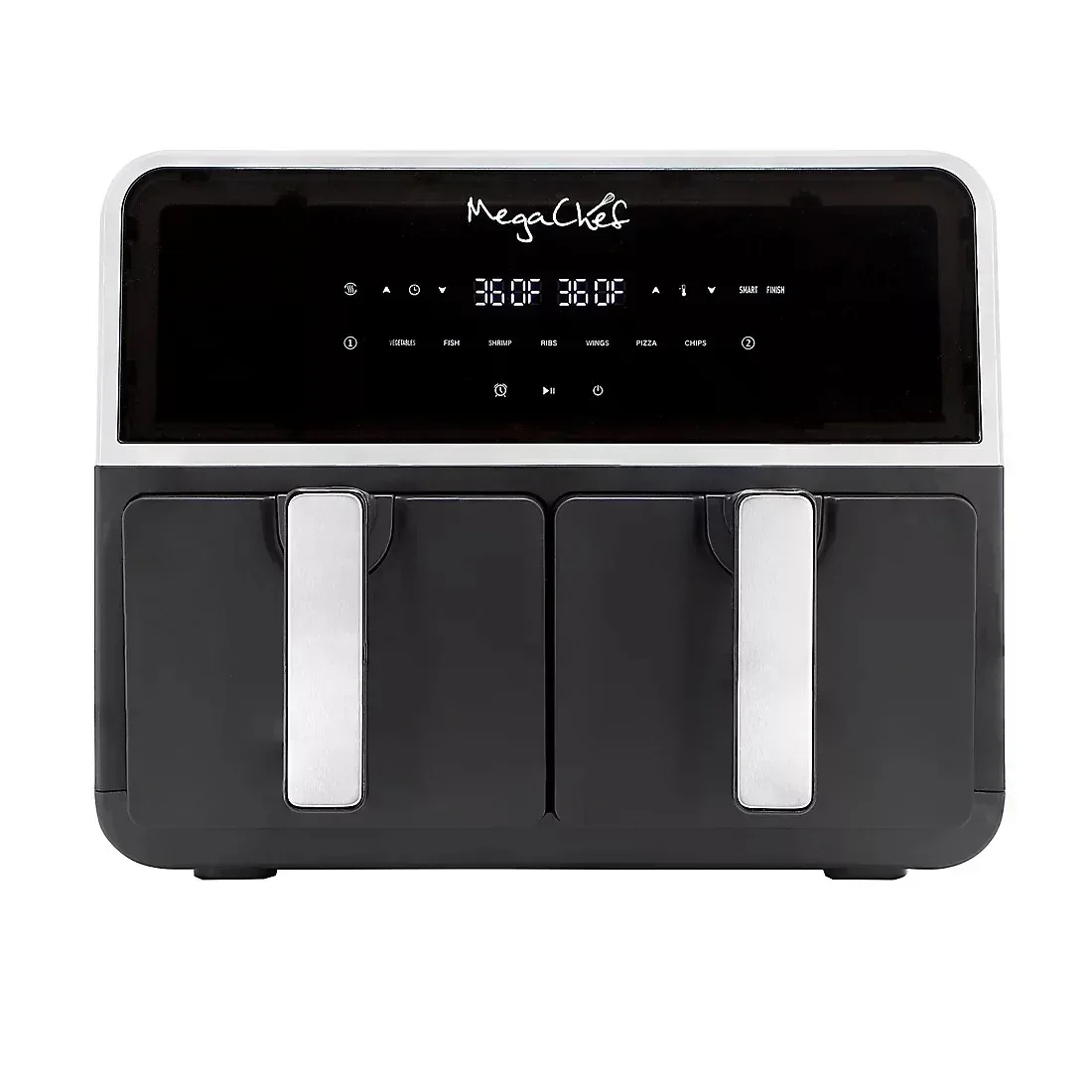 MegaChef Dual 4.5 + 4.5-Qt. Digital Electric Air Fryer