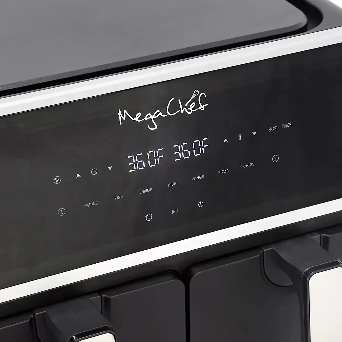 MegaChef Dual 4.5 + 4.5-Qt. Digital Electric Air Fryer - Image 4
