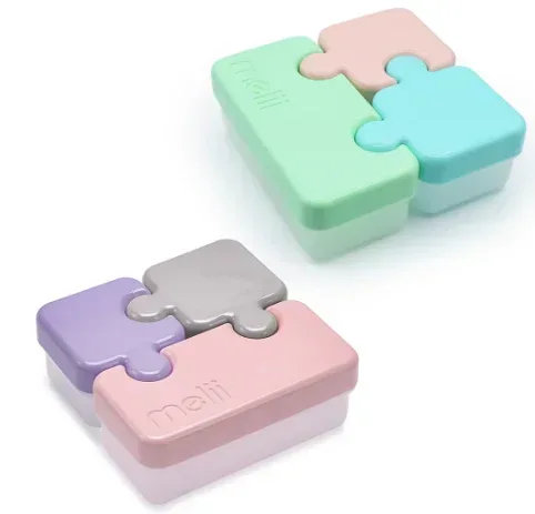 Melii Puzzle Food Storage Containers, 2 pk - Image 2