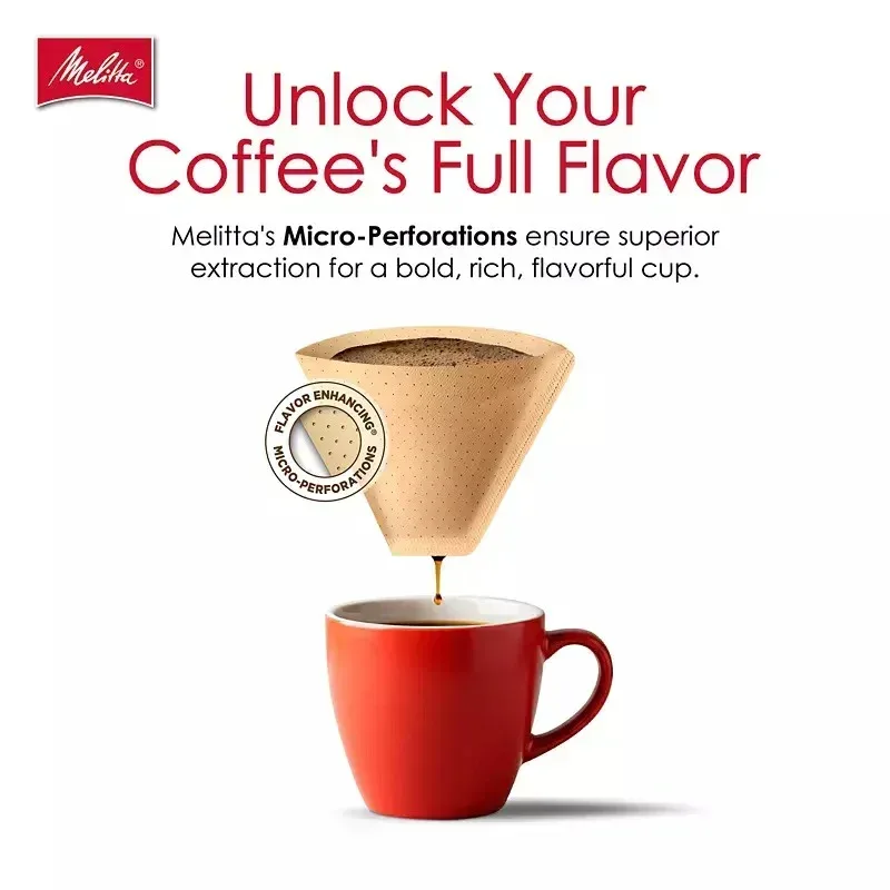 Melitta #4 Cone Coffee Filters, 300 ct. - Image 2