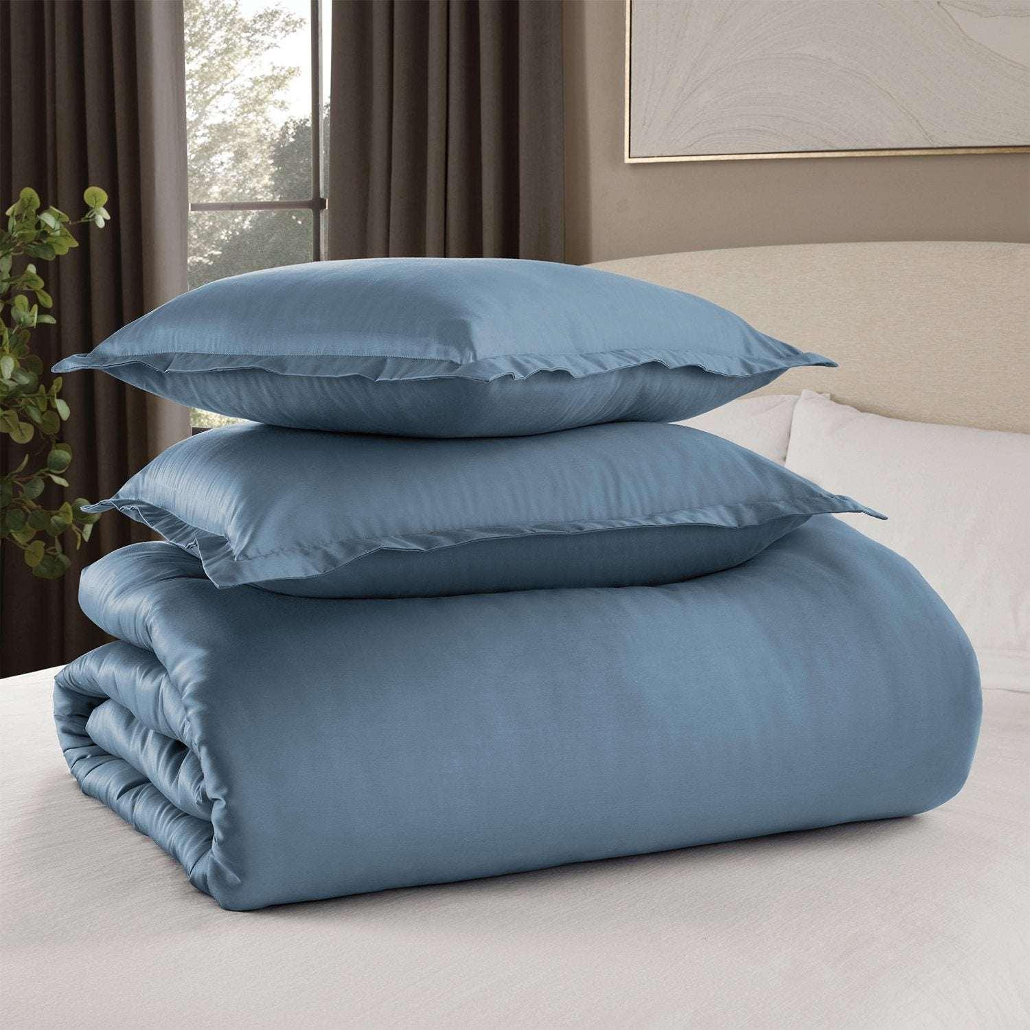 Member’s Mark 3-Piece Cotton-Tencel™ Sateen Comforter Set, Assorted Sizes - Image 2