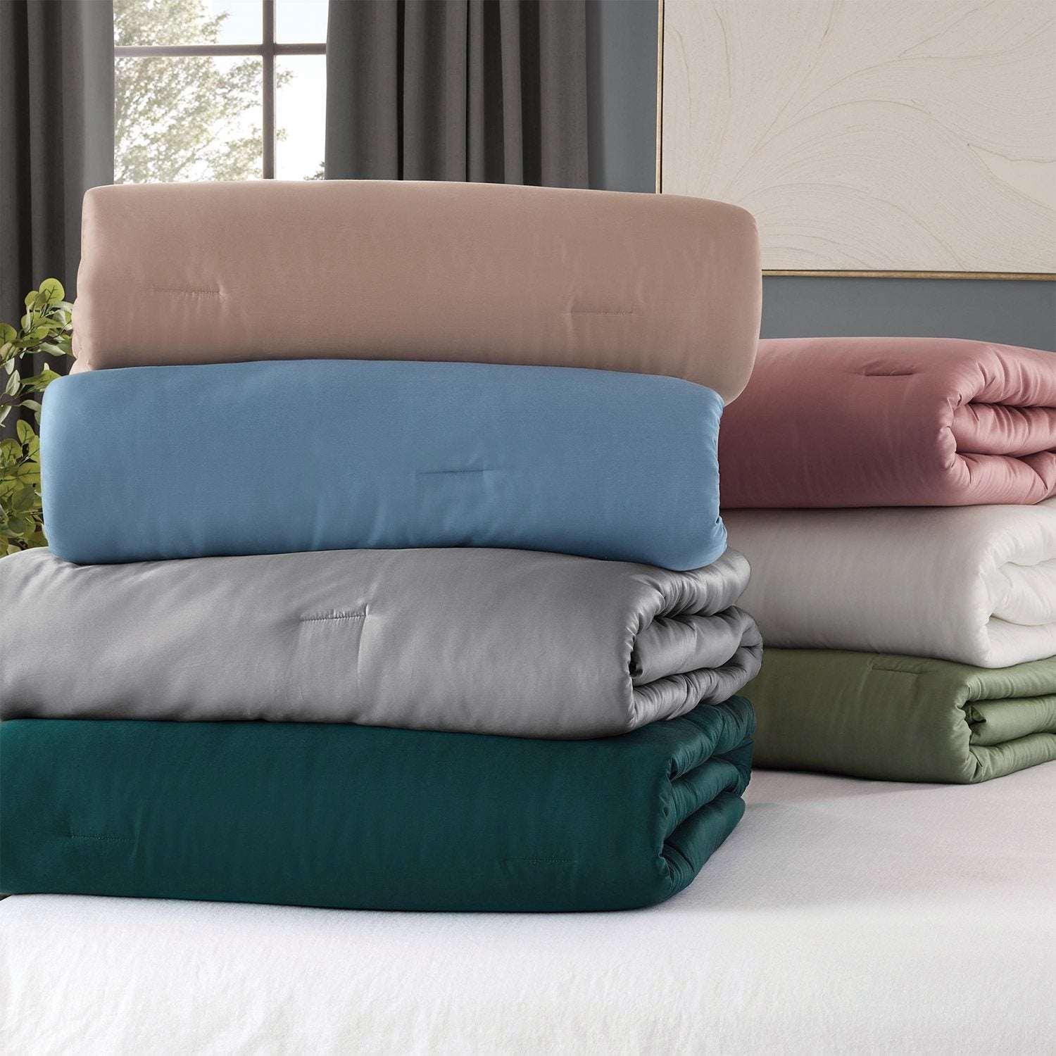 Member’s Mark 3-Piece Cotton-Tencel™ Sateen Comforter Set, Assorted Sizes - Image 5
