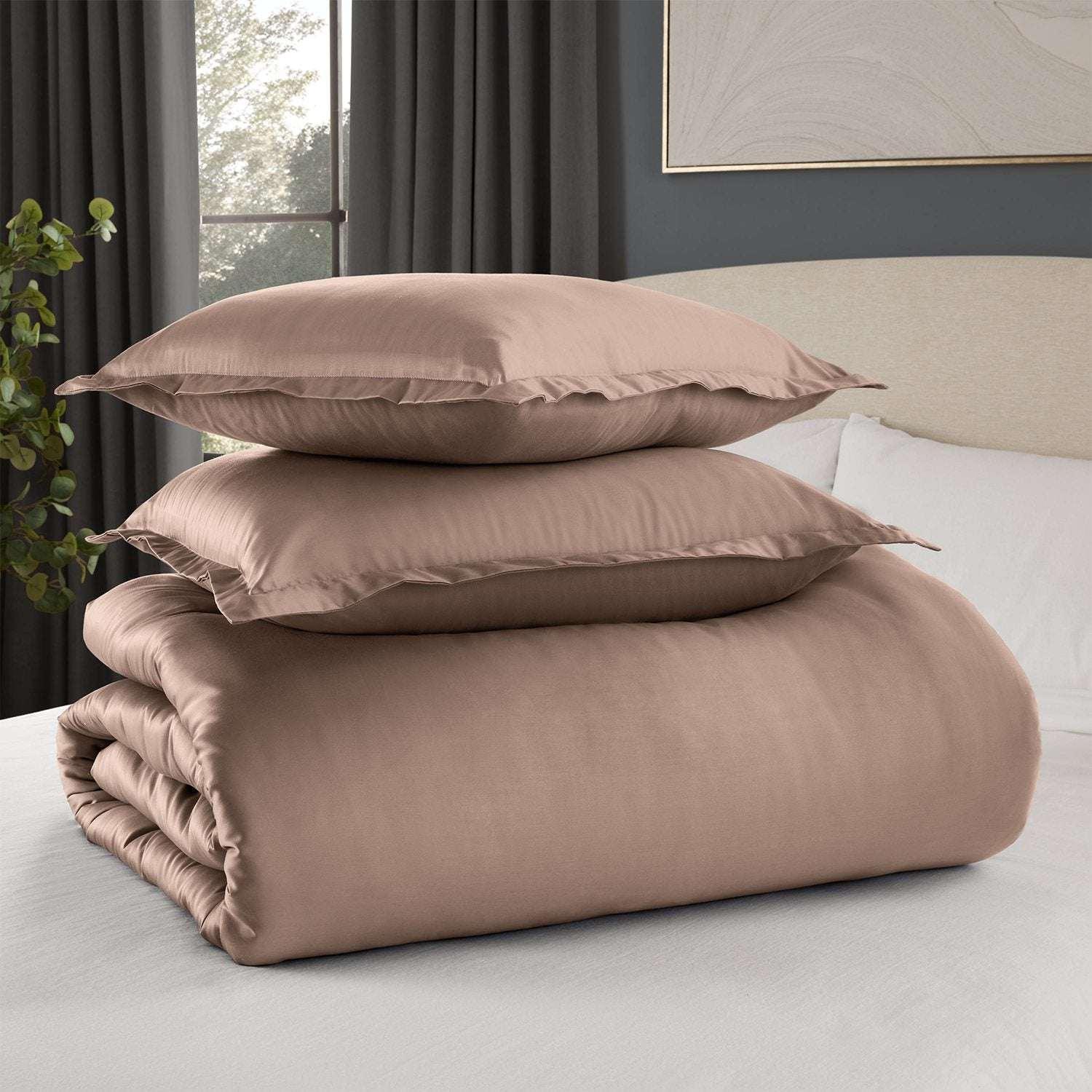Member’s Mark 3-Piece Cotton-Tencel™ Sateen Comforter Set, Assorted Sizes - Image 7