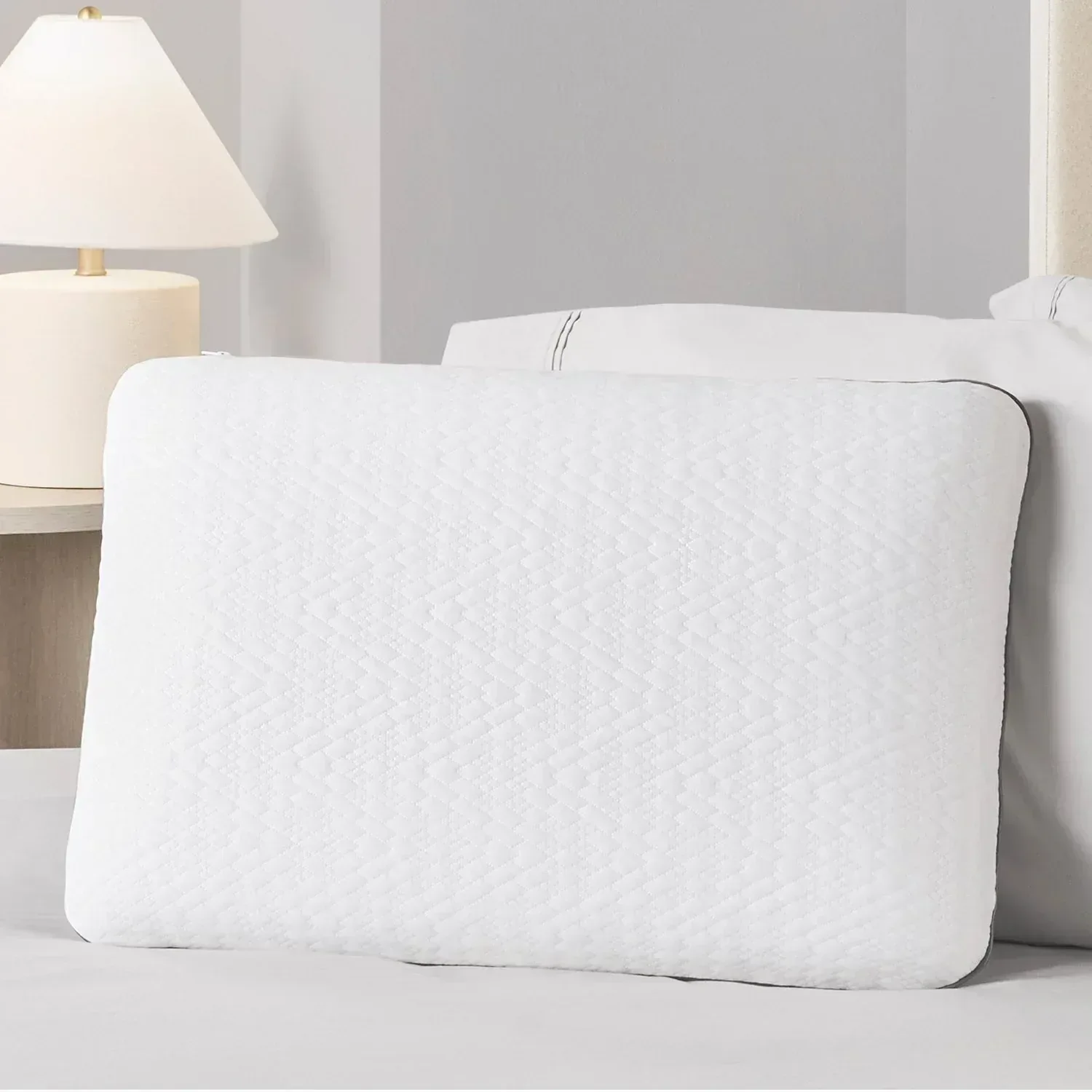 Member’s Mark Hotel Premier Collection Premium Cooling Gel Memory Foam Pillow, Assorted Sizes - Image 2