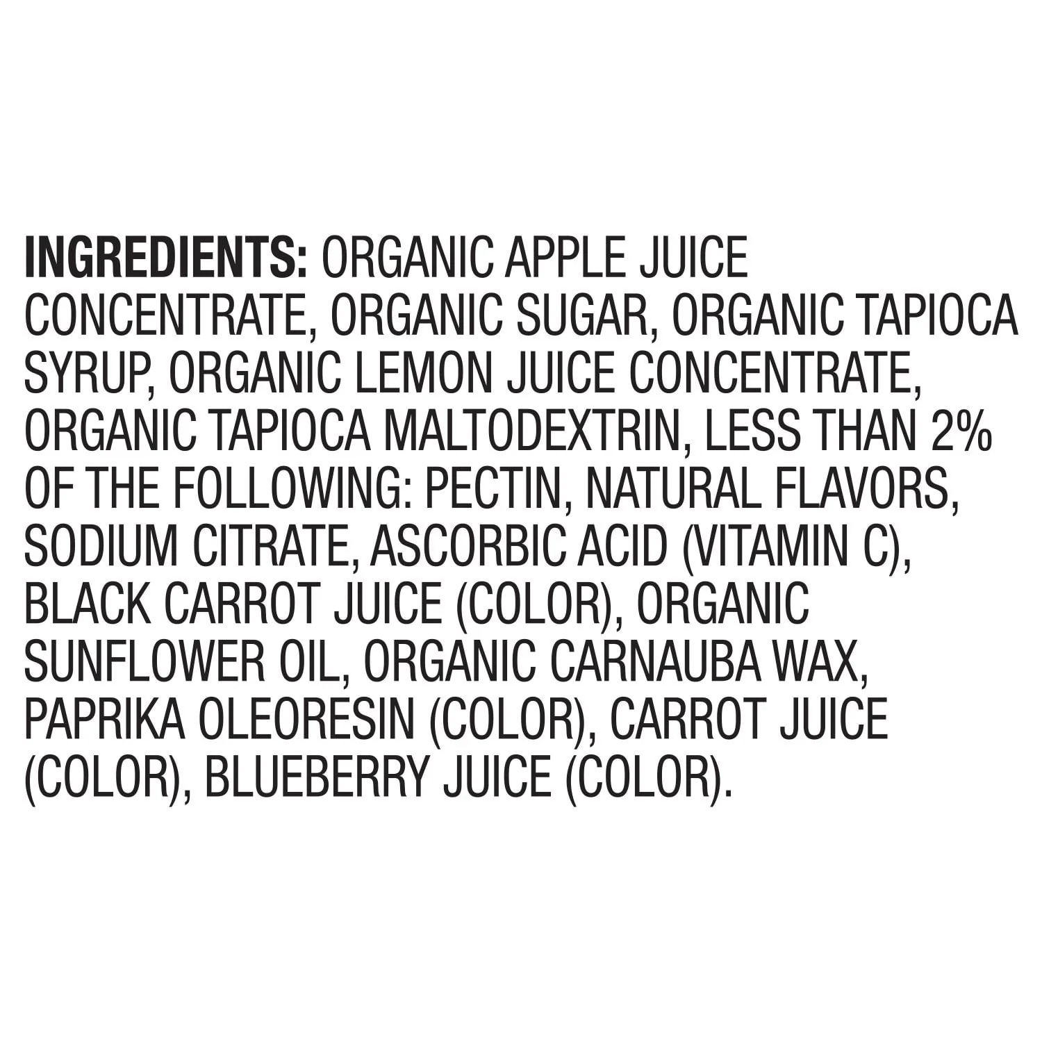Member’s Mark Organic Fruit Snacks, 48 ct. - Image 3