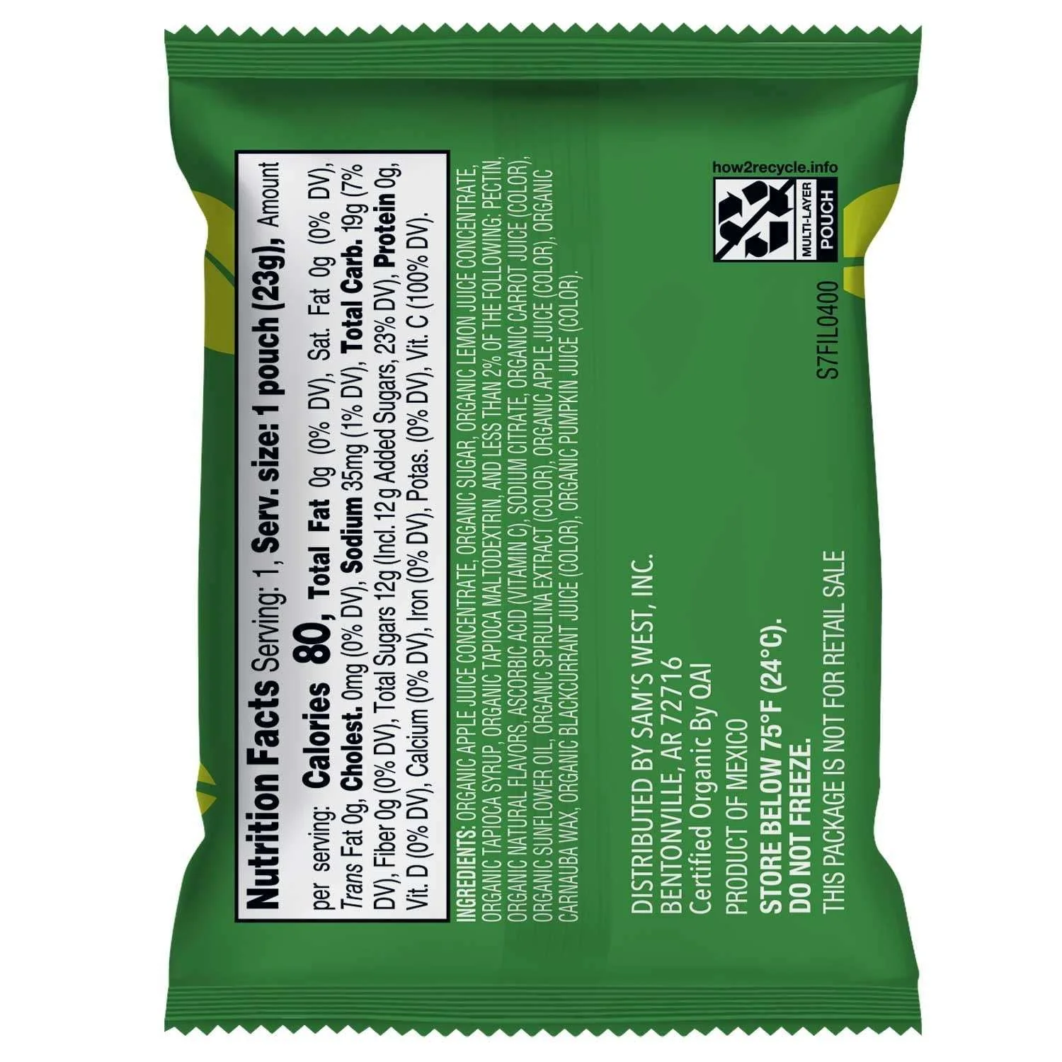 Member’s Mark Organic Fruit Snacks, 48 ct. - Image 8