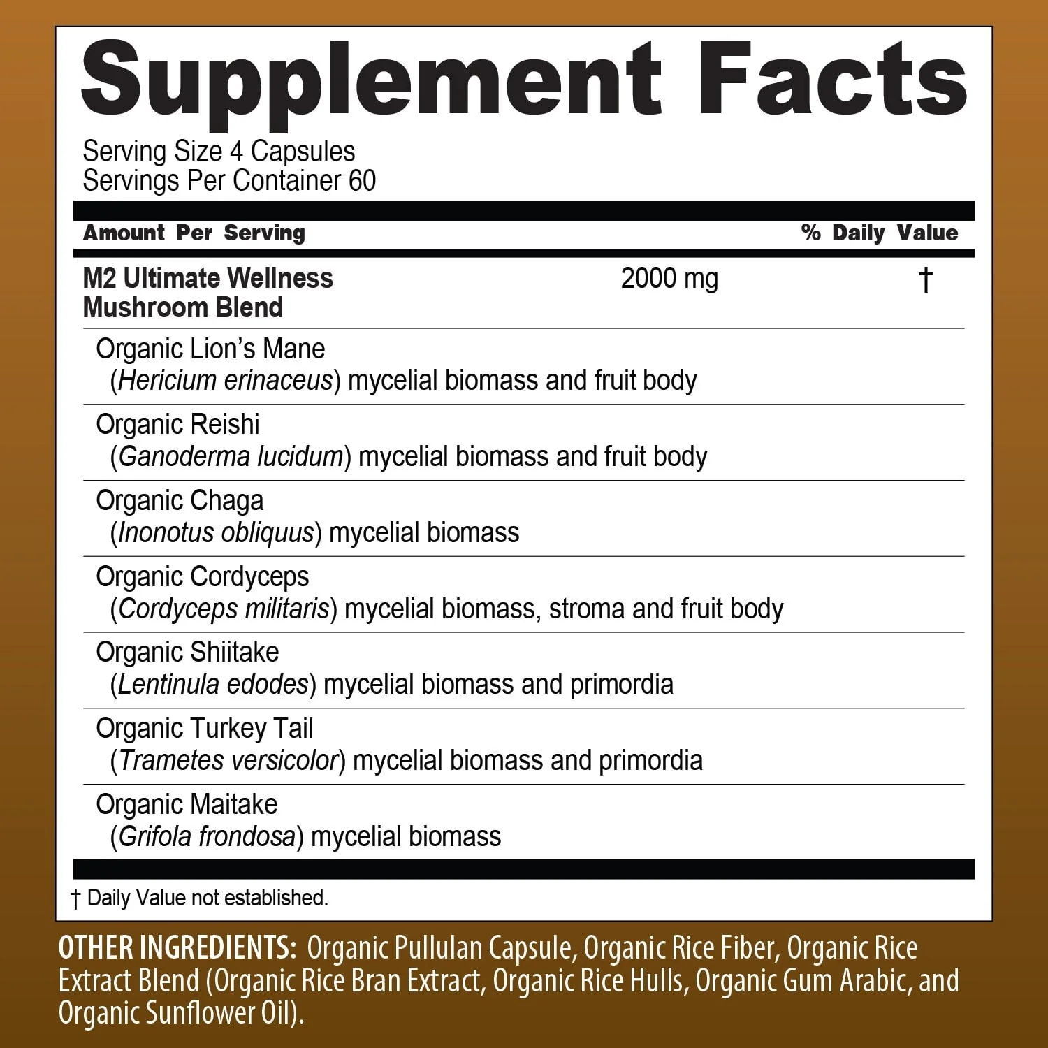 Member’s Mark Organic Mushroom Complex Capsules, 240 ct. - Image 2