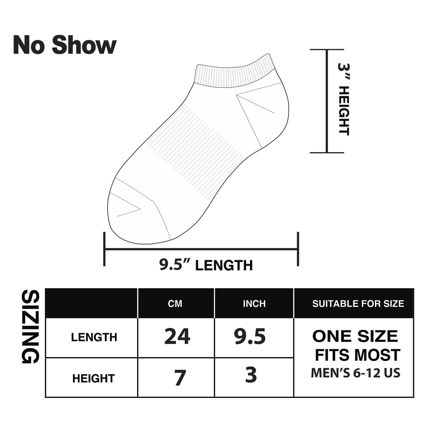 Member's Mark 10-Pack Athletic No-Show Sock - Image 7