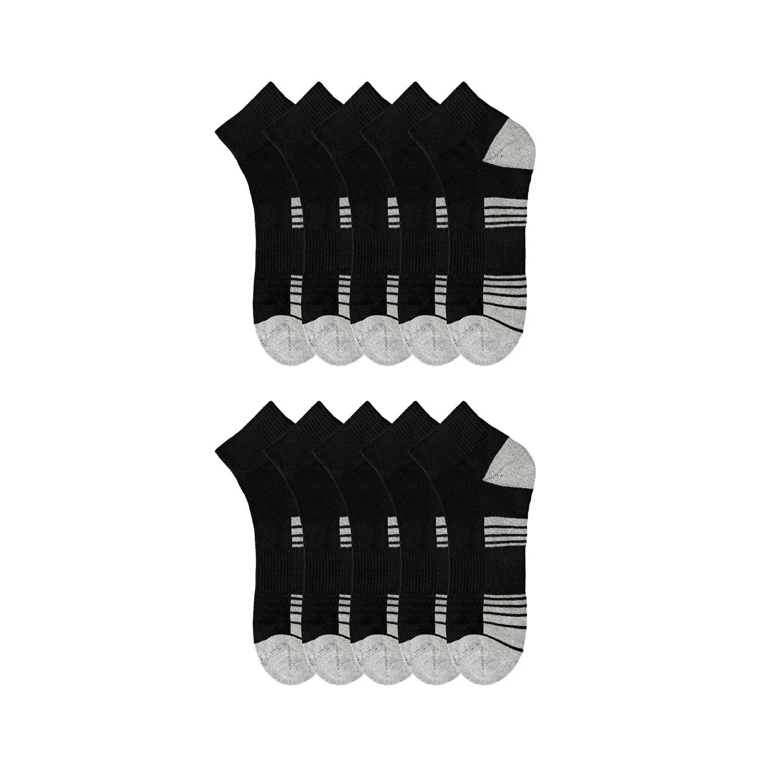 Member's Mark 10-Pack Athletic Quarter Sock - Image 3