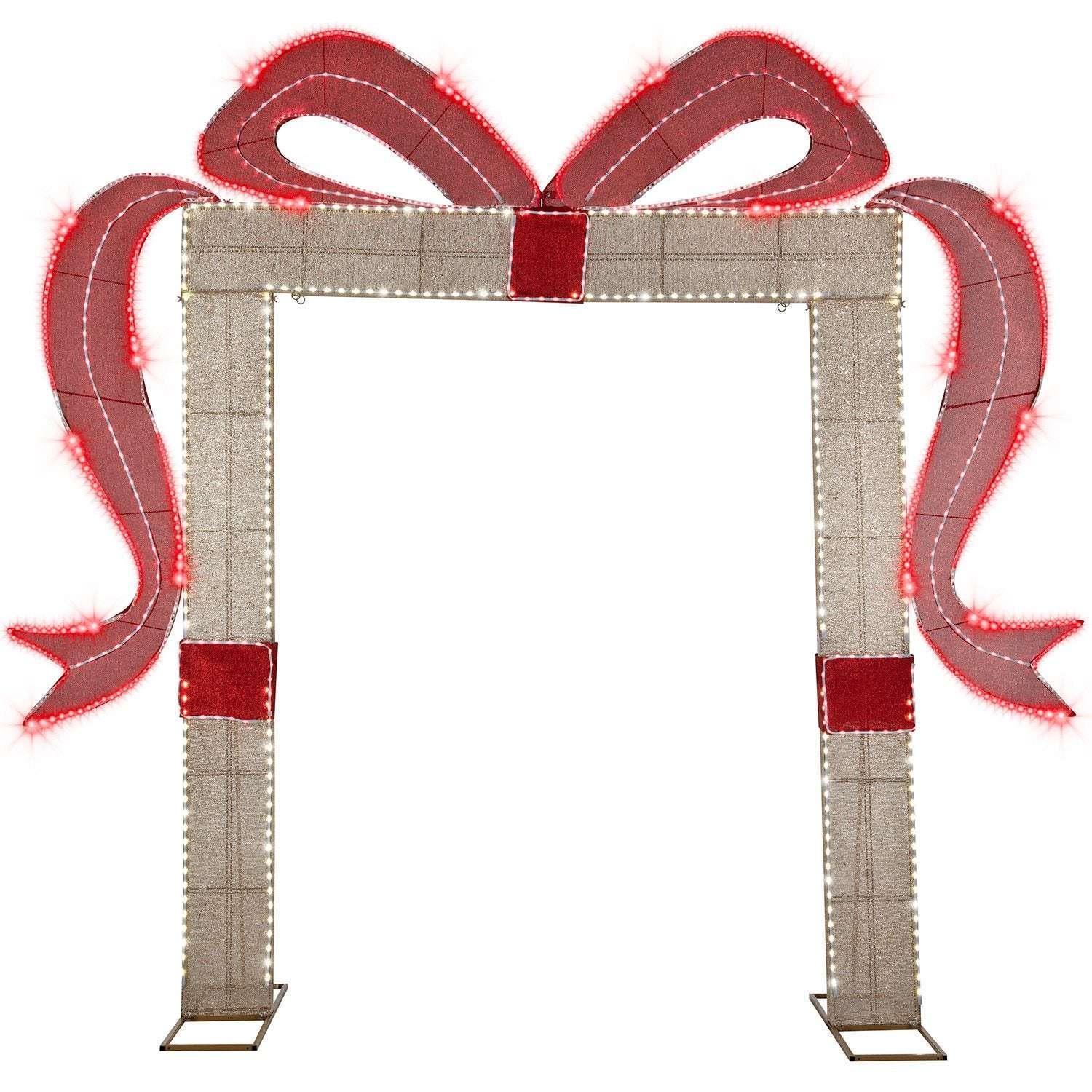Member's Mark 10' Pre-Lit Gift Box Arch - Image 2