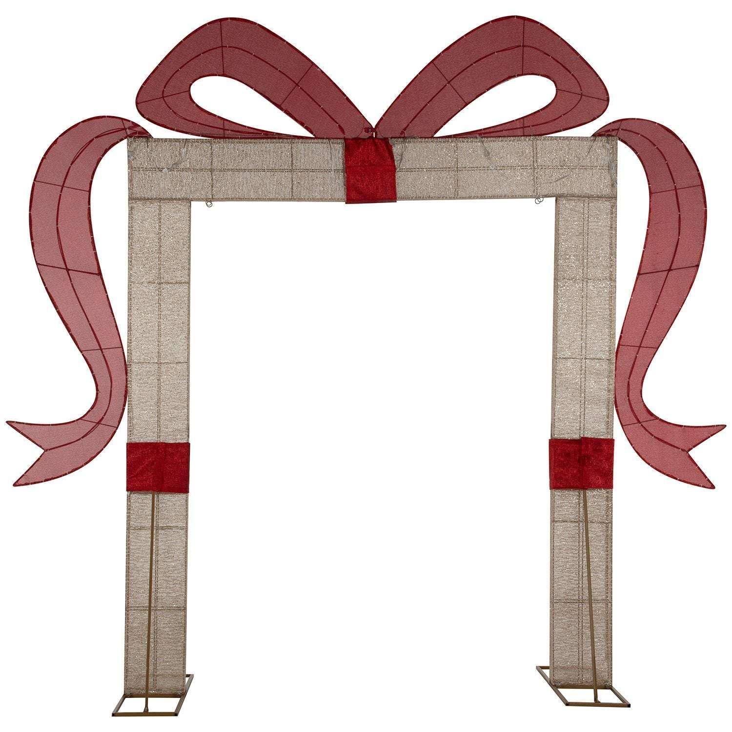 Member's Mark 10' Pre-Lit Gift Box Arch - Image 3